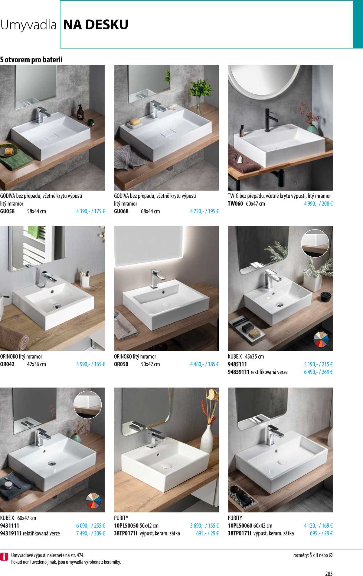 Sapho koupelny Inspirace II. strana 280