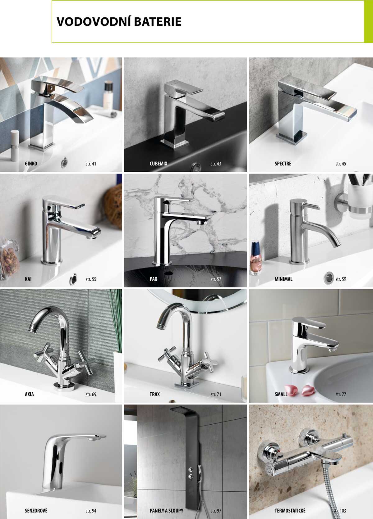 Sapho koupelny Inspirace II. strana 30