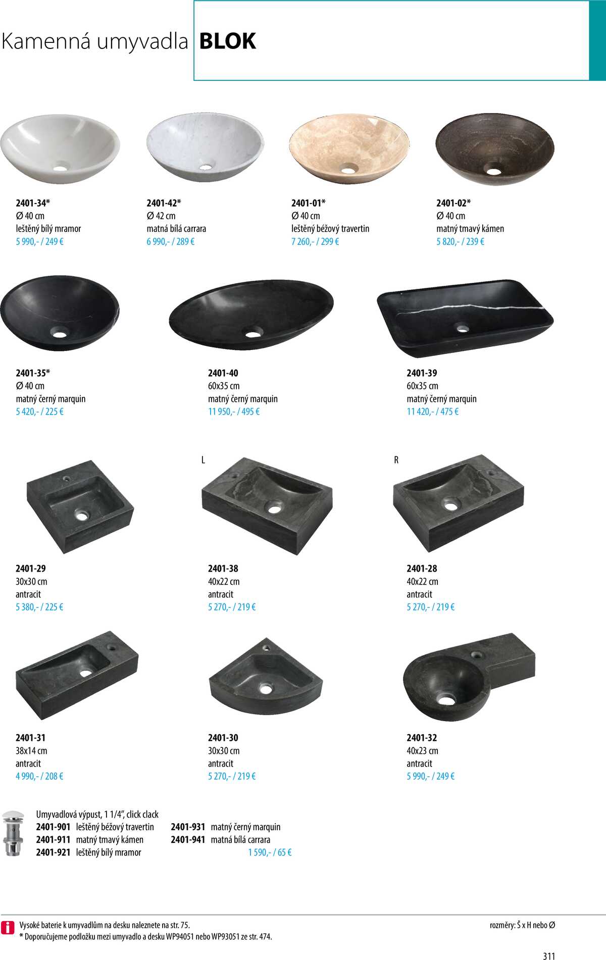 Sapho koupelny Inspirace II. strana 308