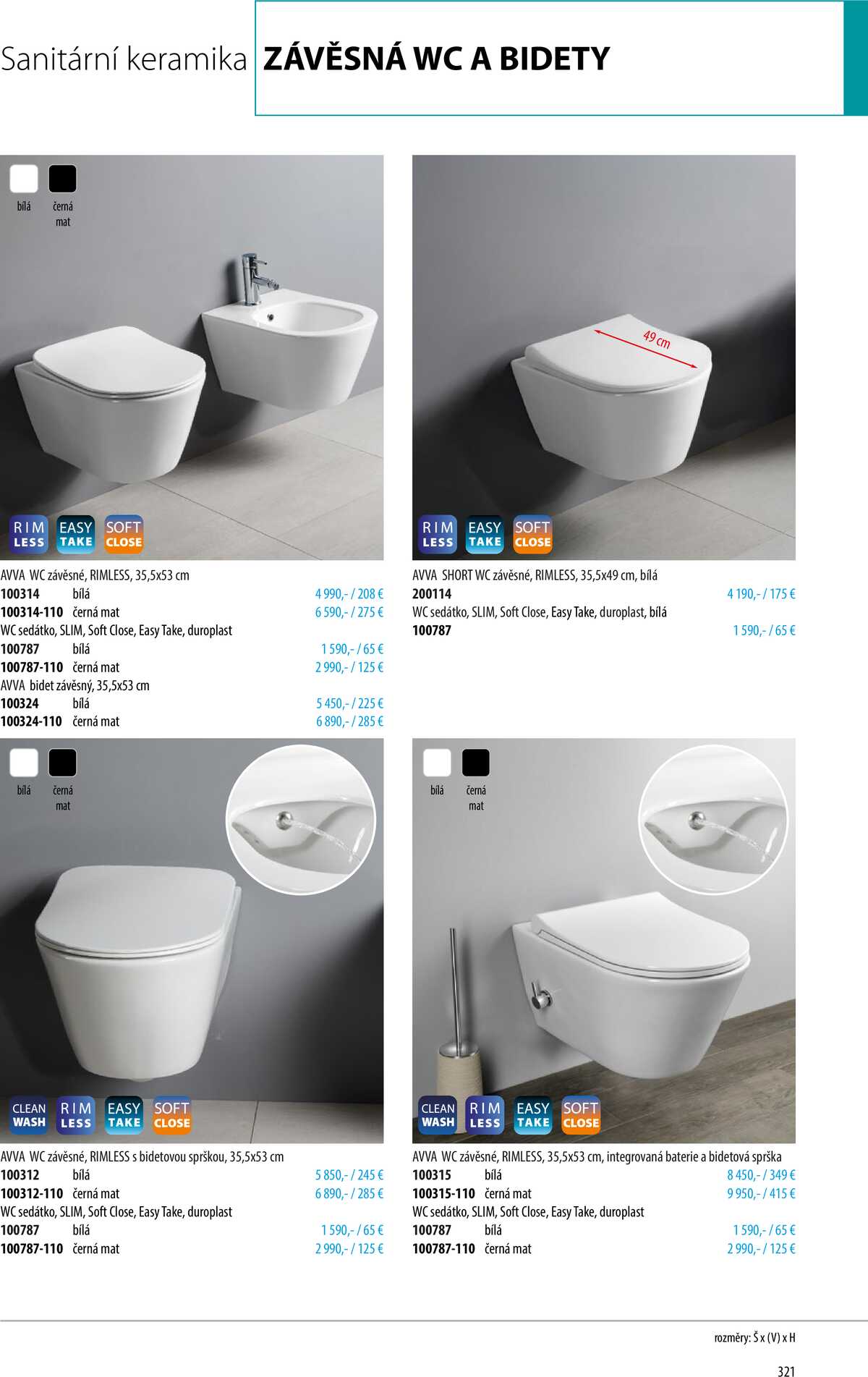 Sapho koupelny Inspirace II. strana 318