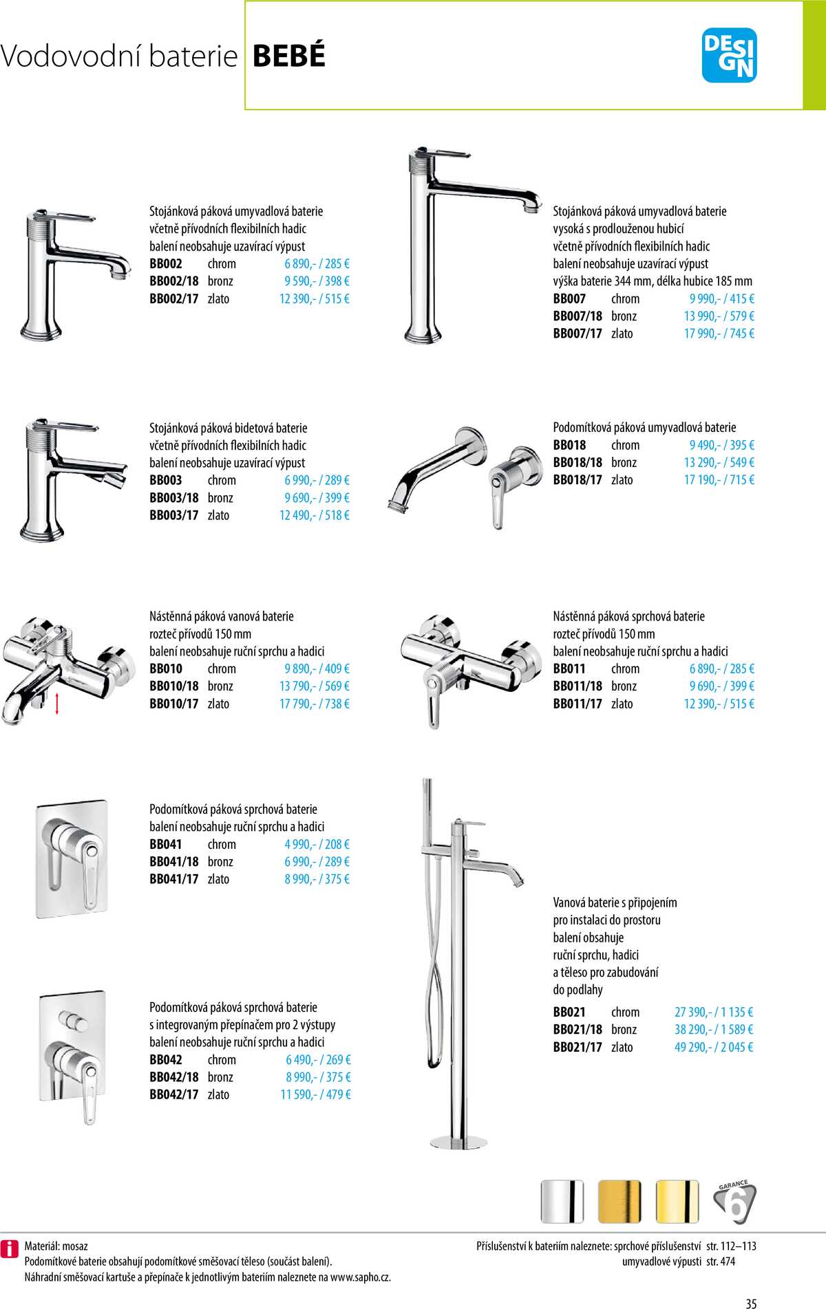 Sapho koupelny Inspirace II. strana 32