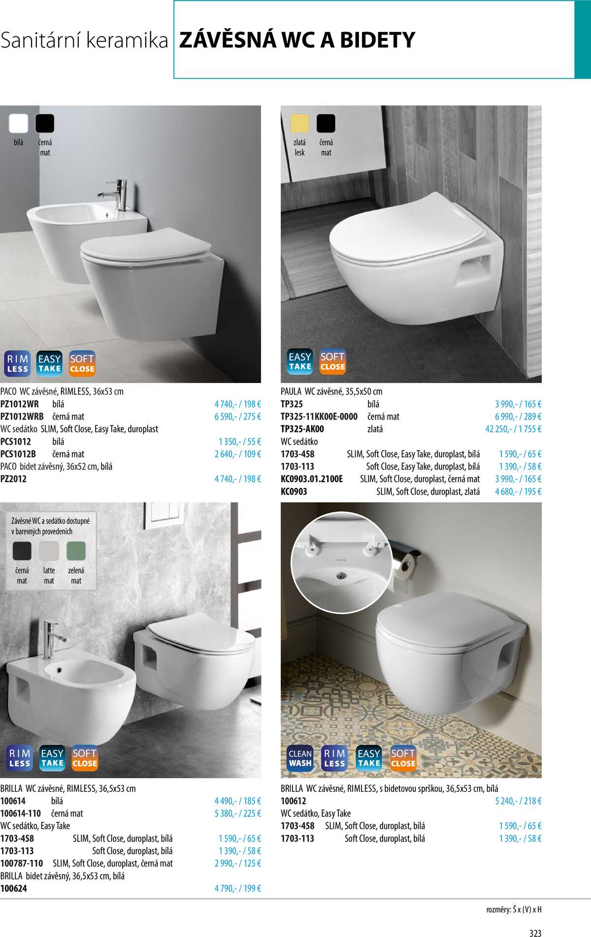 Sapho koupelny Inspirace II. strana 320