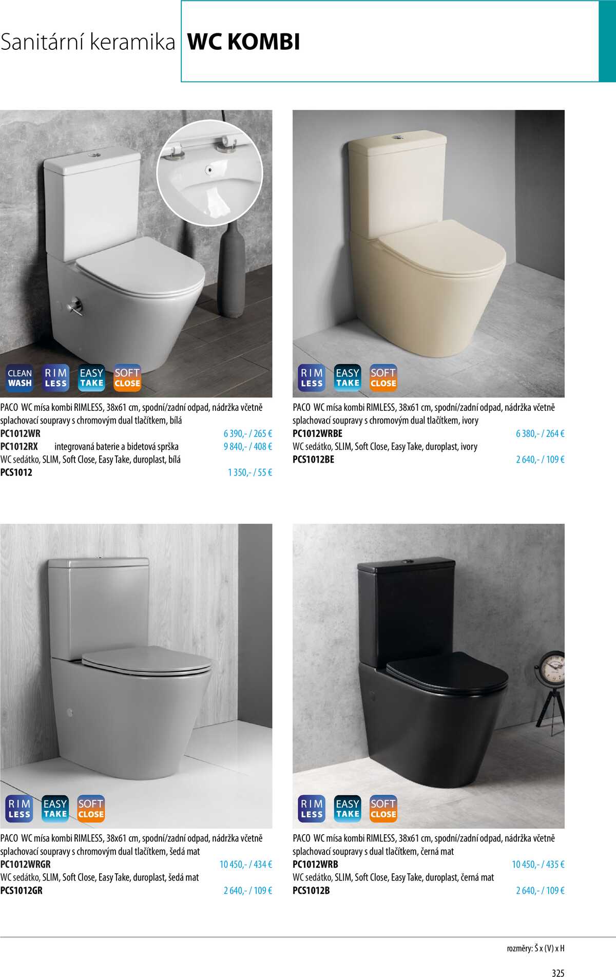 Sapho koupelny Inspirace II. strana 322