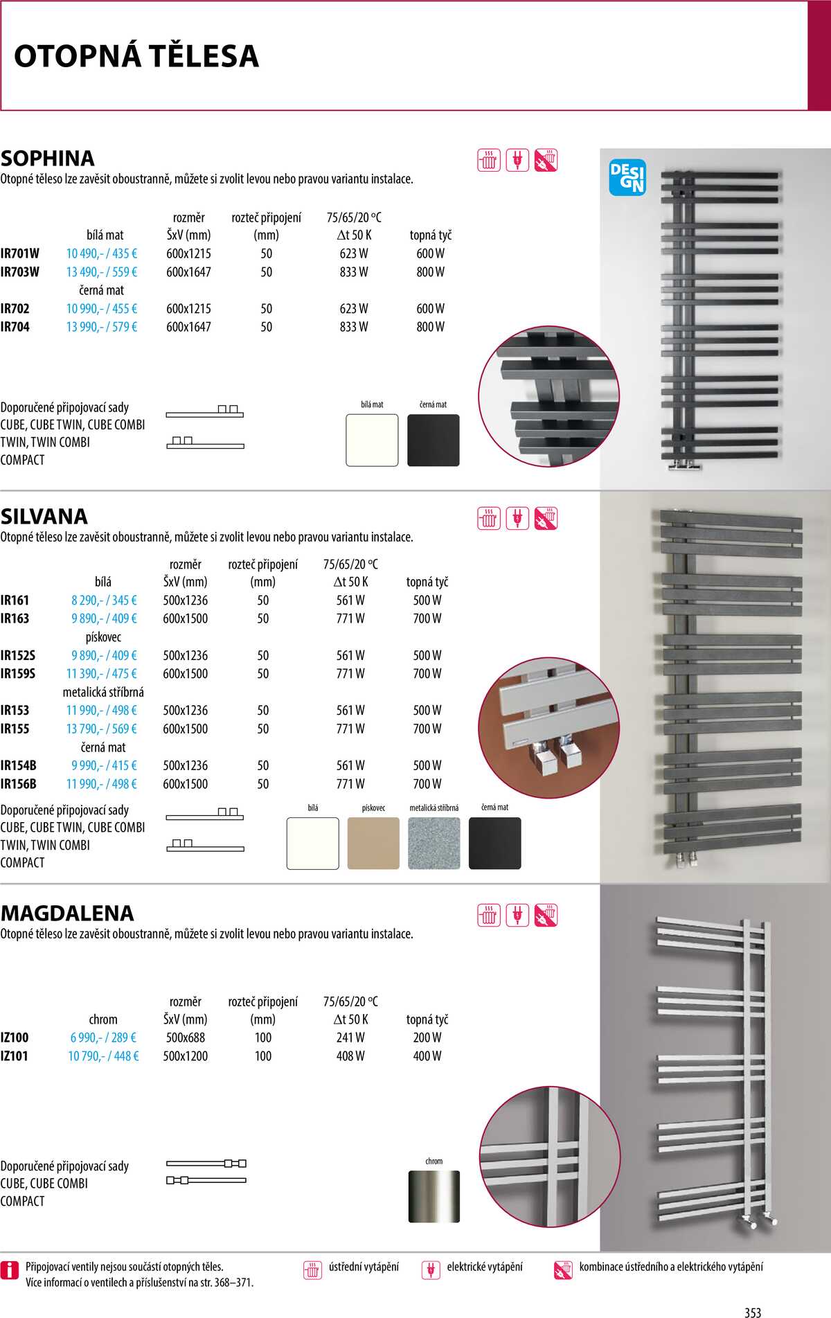 Sapho koupelny Inspirace II. strana 350