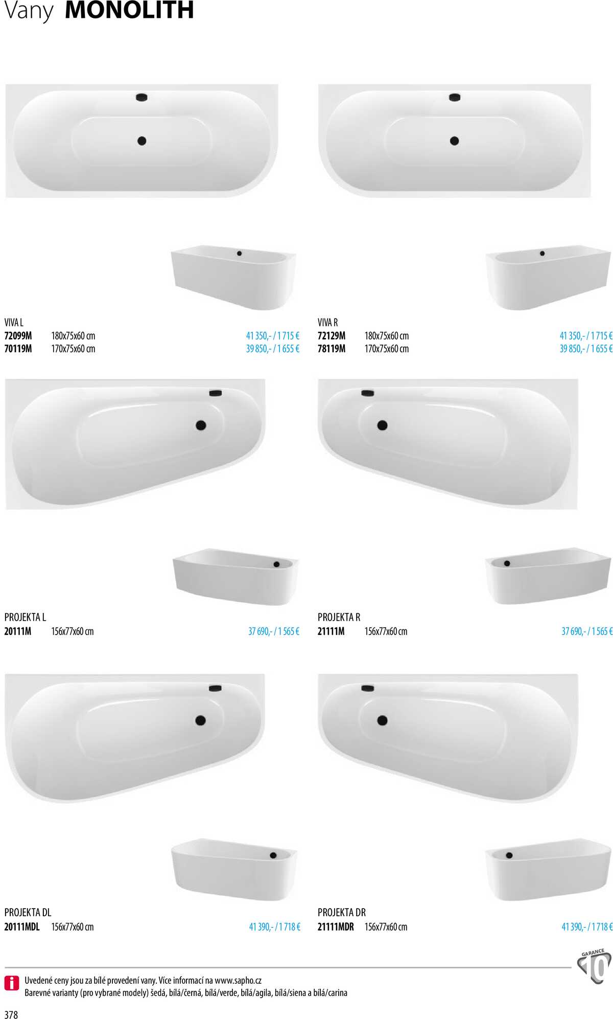 Sapho koupelny Inspirace II. strana 375