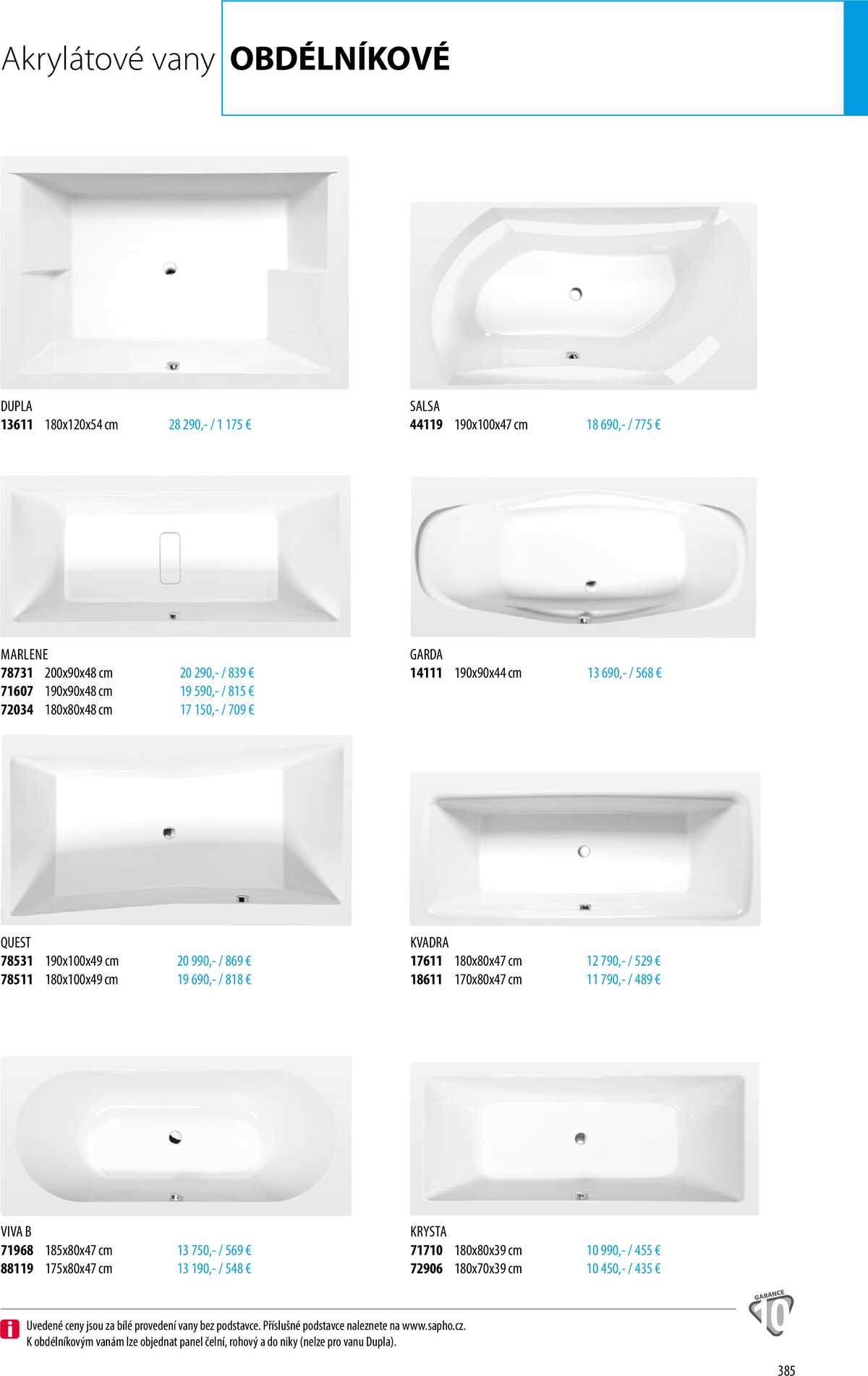 Sapho koupelny Inspirace II. strana 382