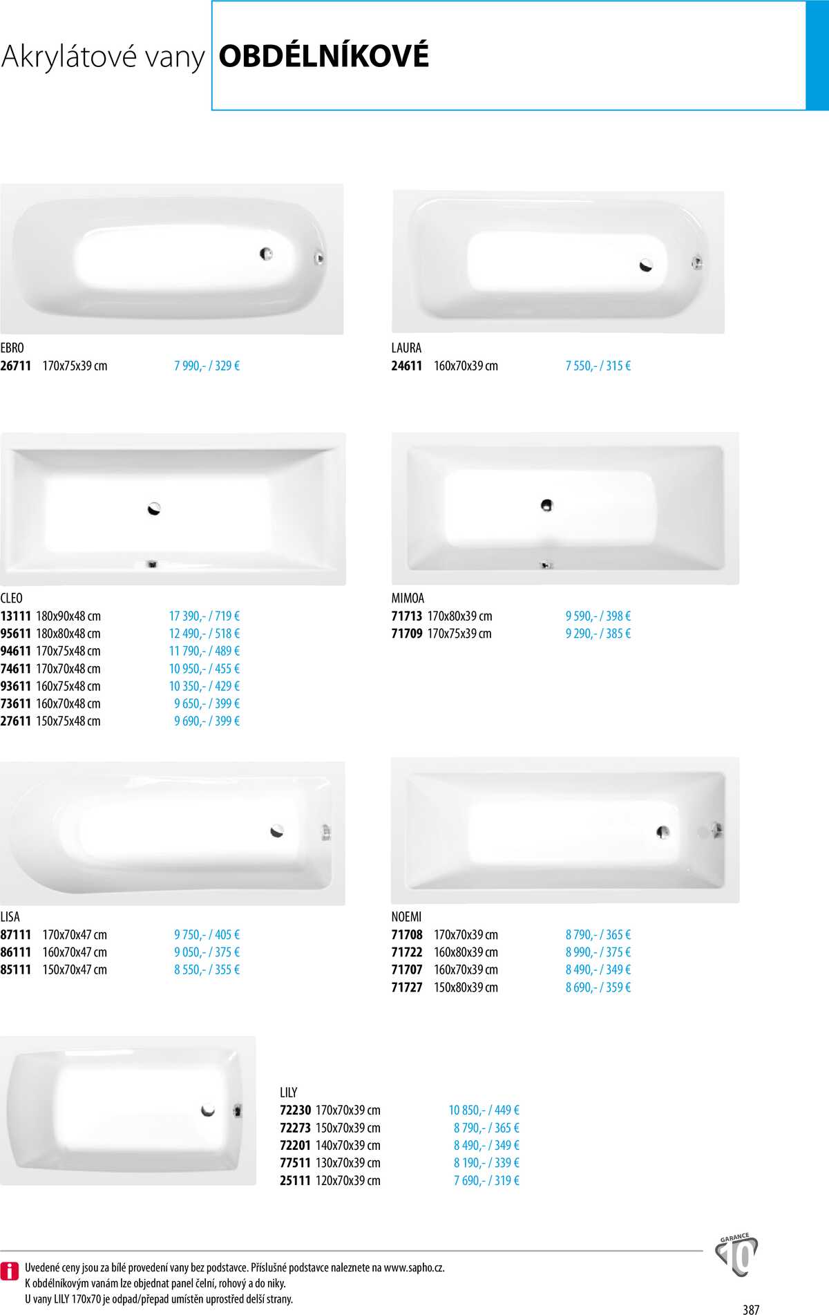 Sapho koupelny Inspirace II. strana 384