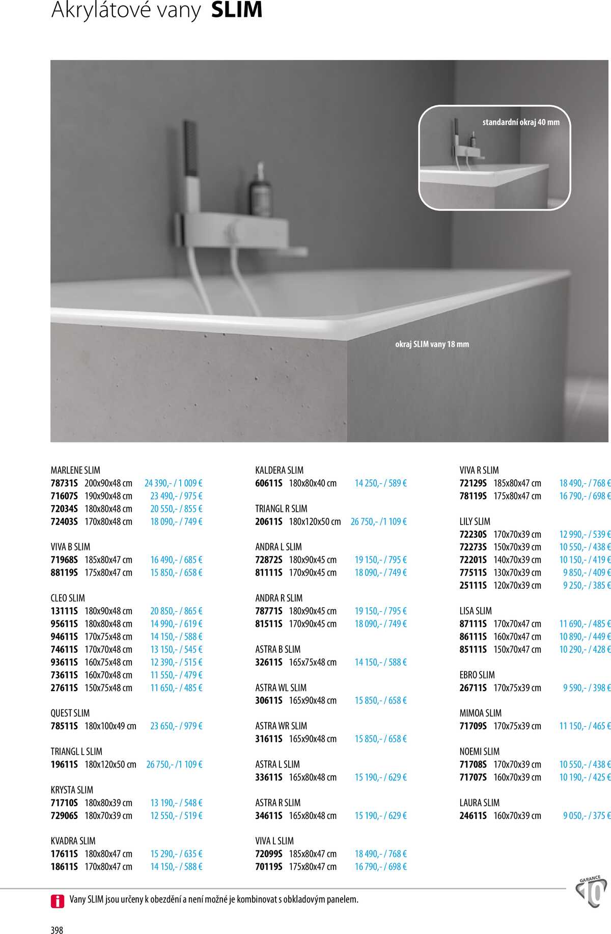 Sapho koupelny Inspirace II. strana 395