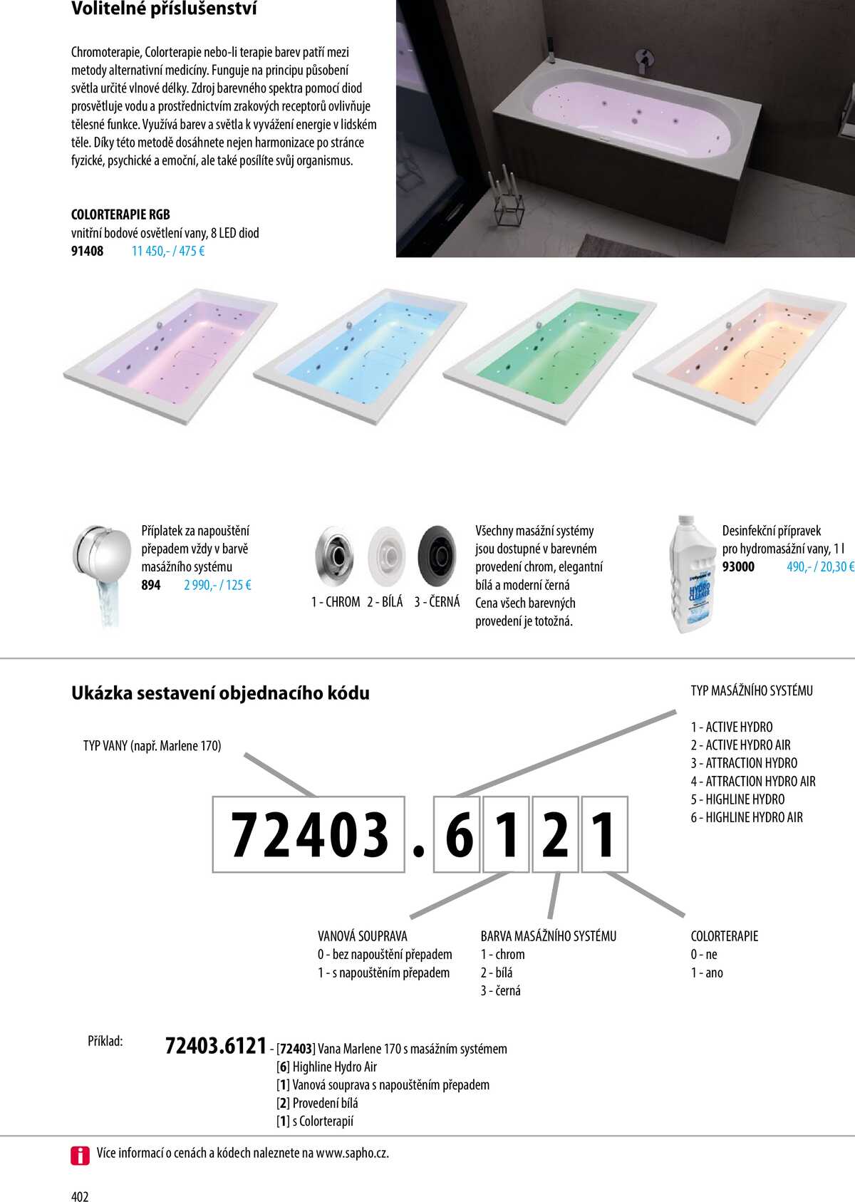 Sapho koupelny Inspirace II. strana 399