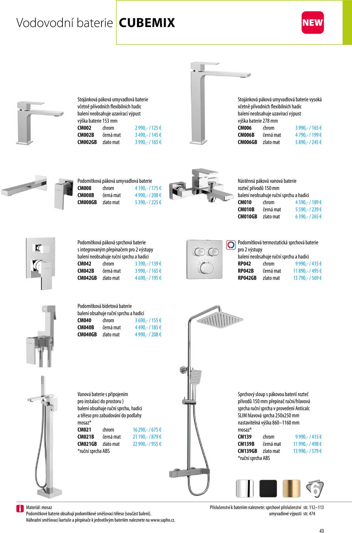 Sapho koupelny Inspirace II. strana 40