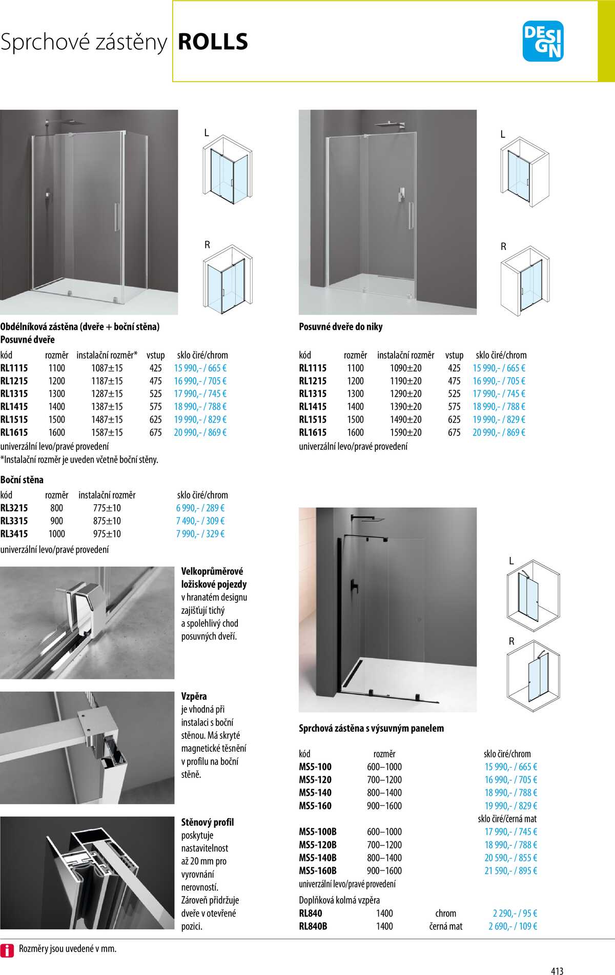 Sapho koupelny Inspirace II. strana 410