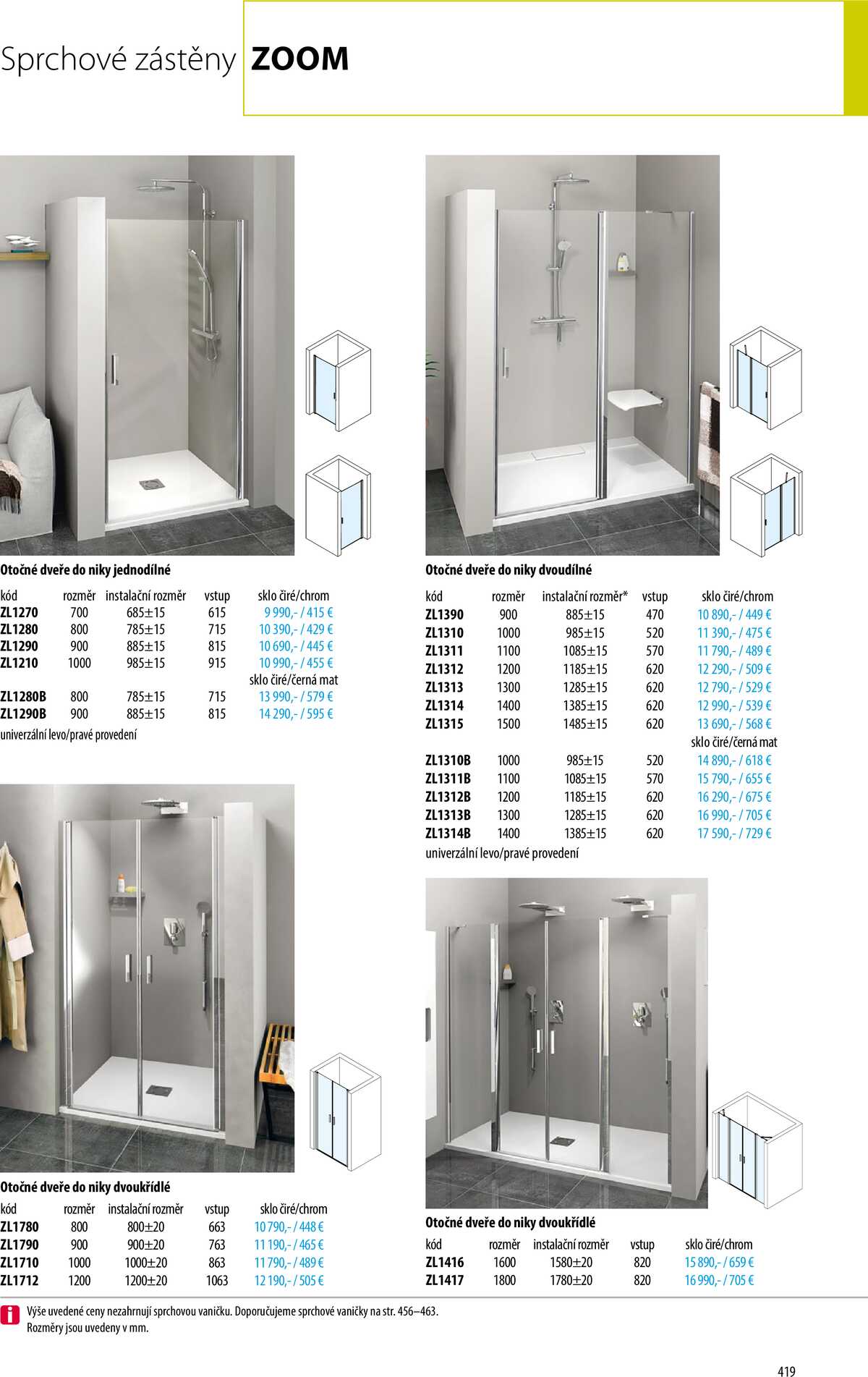 Sapho koupelny Inspirace II. strana 416