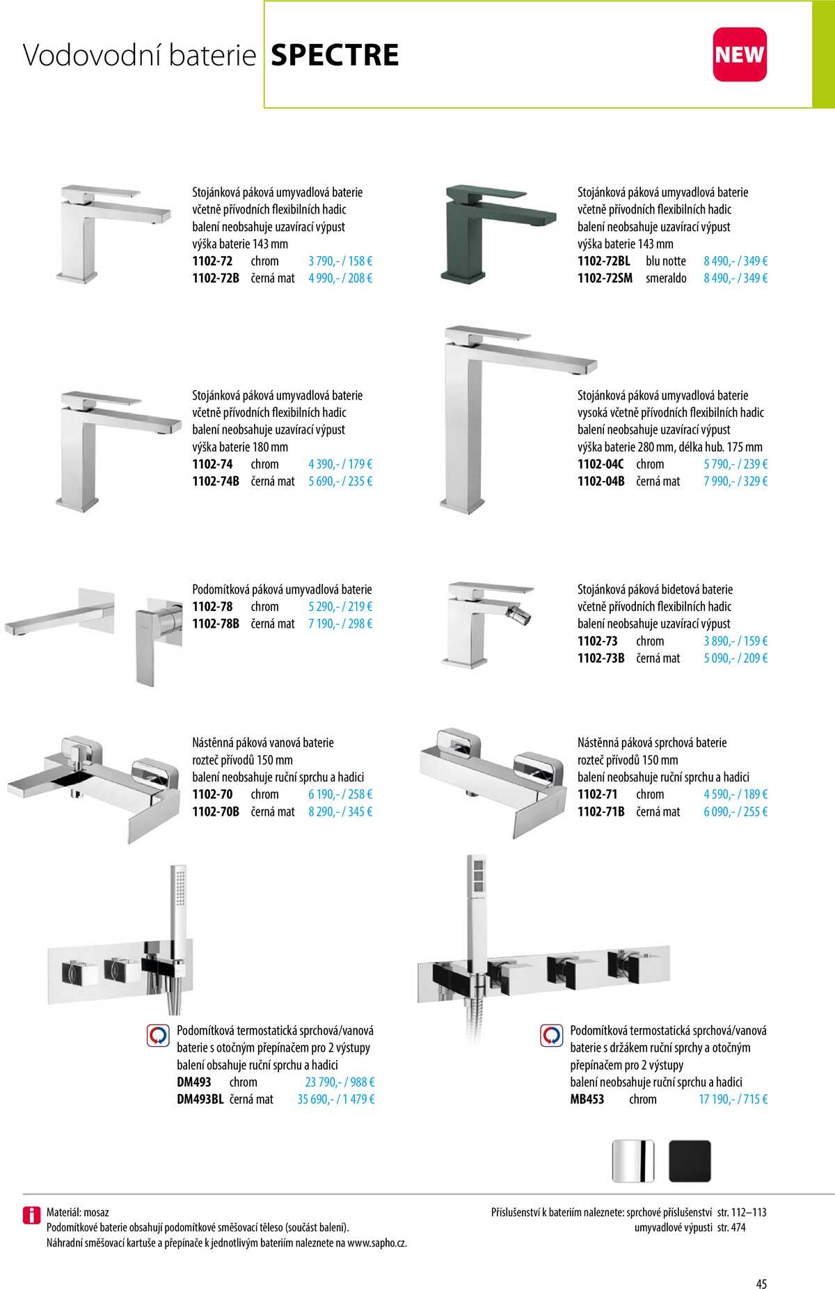 Sapho koupelny Inspirace II. strana 42