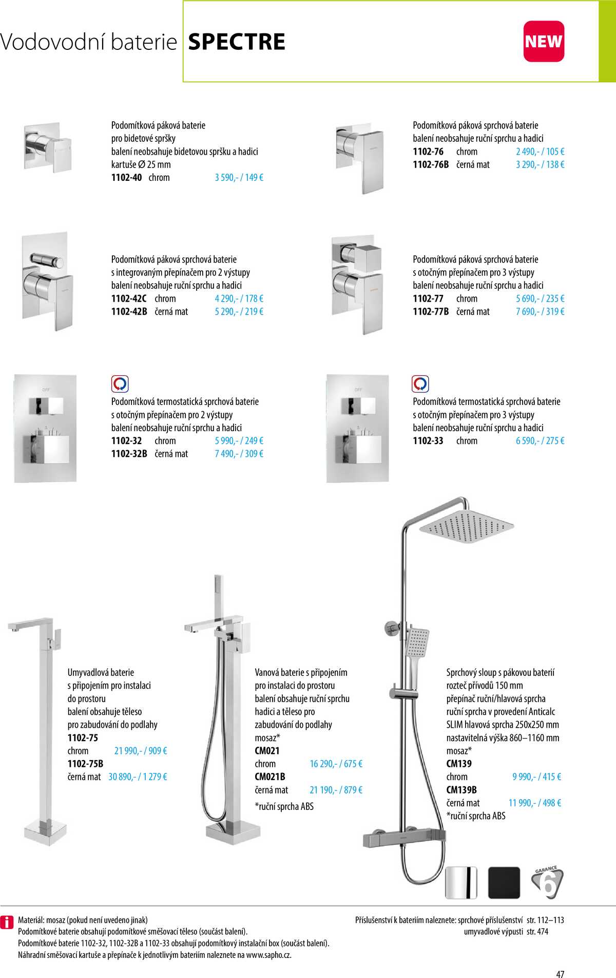 Sapho koupelny Inspirace II. strana 44