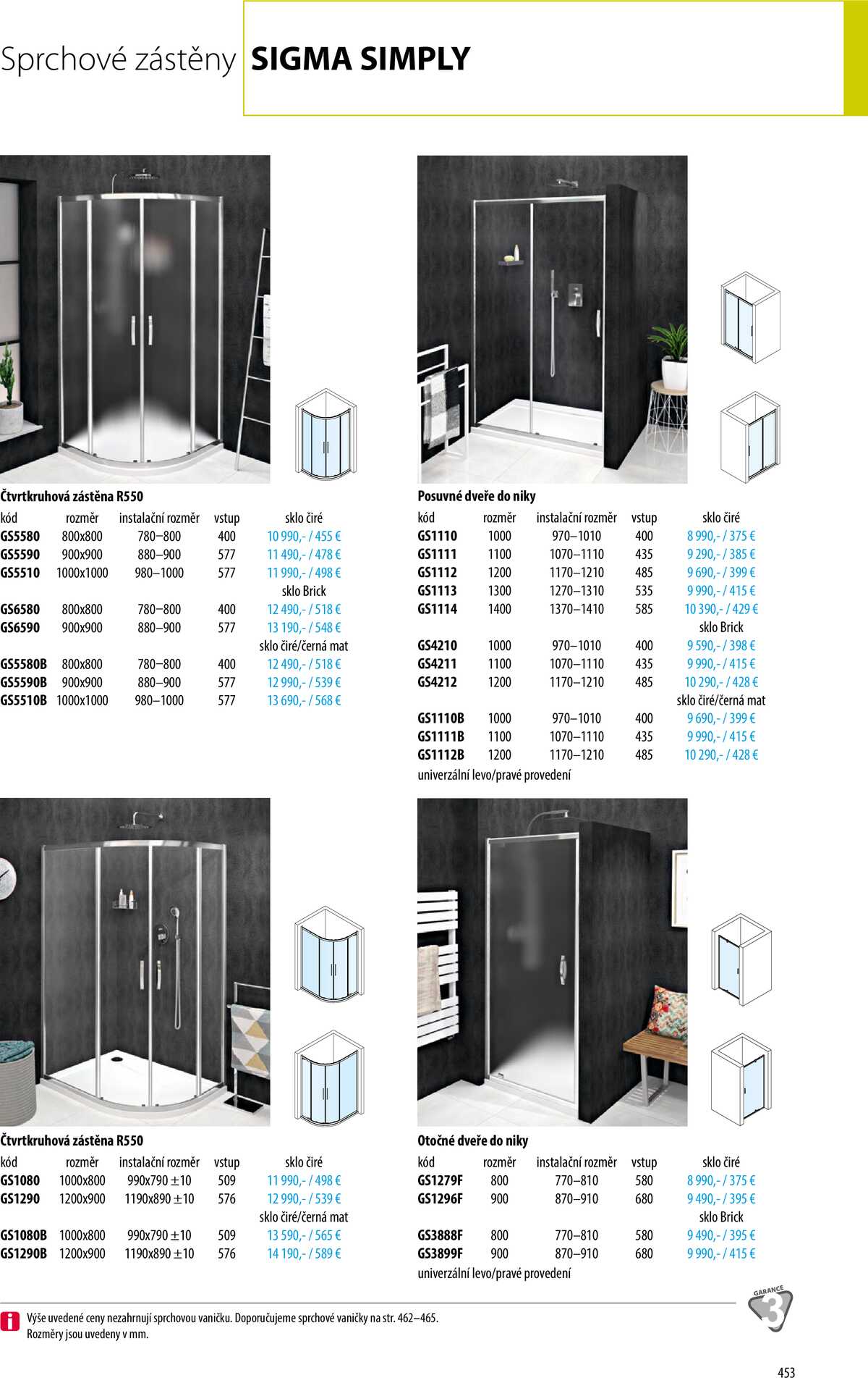 Sapho koupelny Inspirace II. strana 450