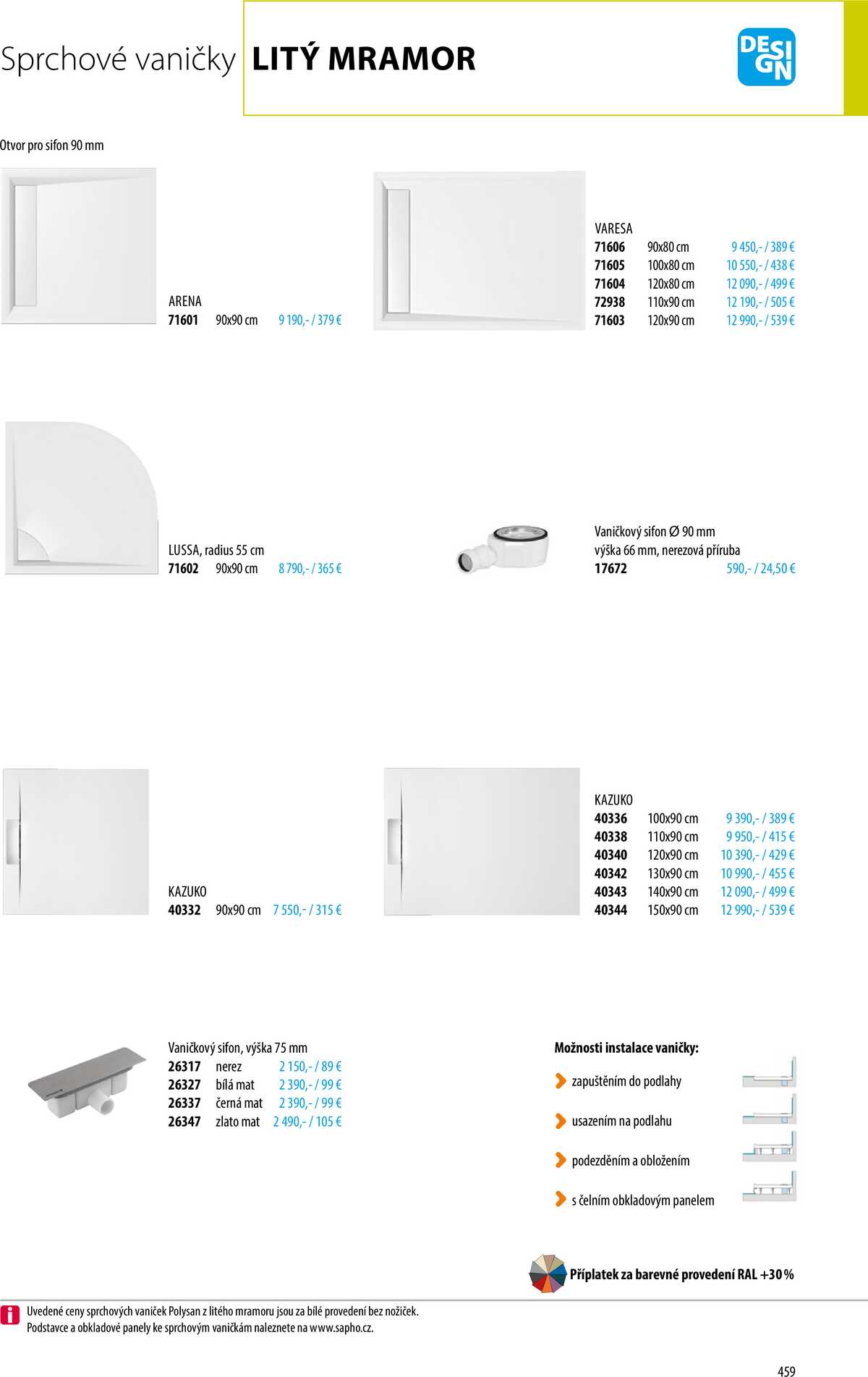 Sapho koupelny Inspirace II. strana 456