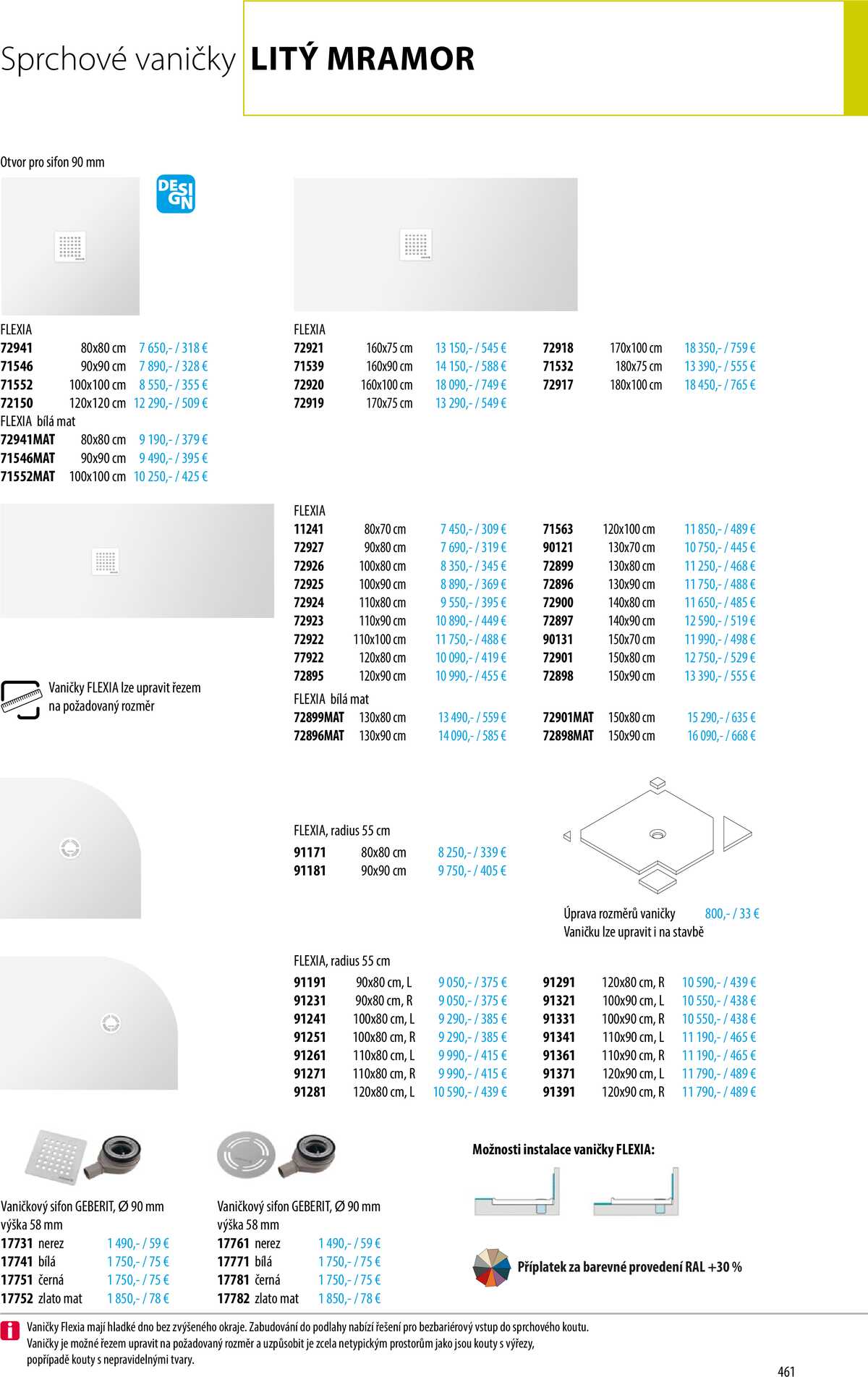 Sapho koupelny Inspirace II. strana 458