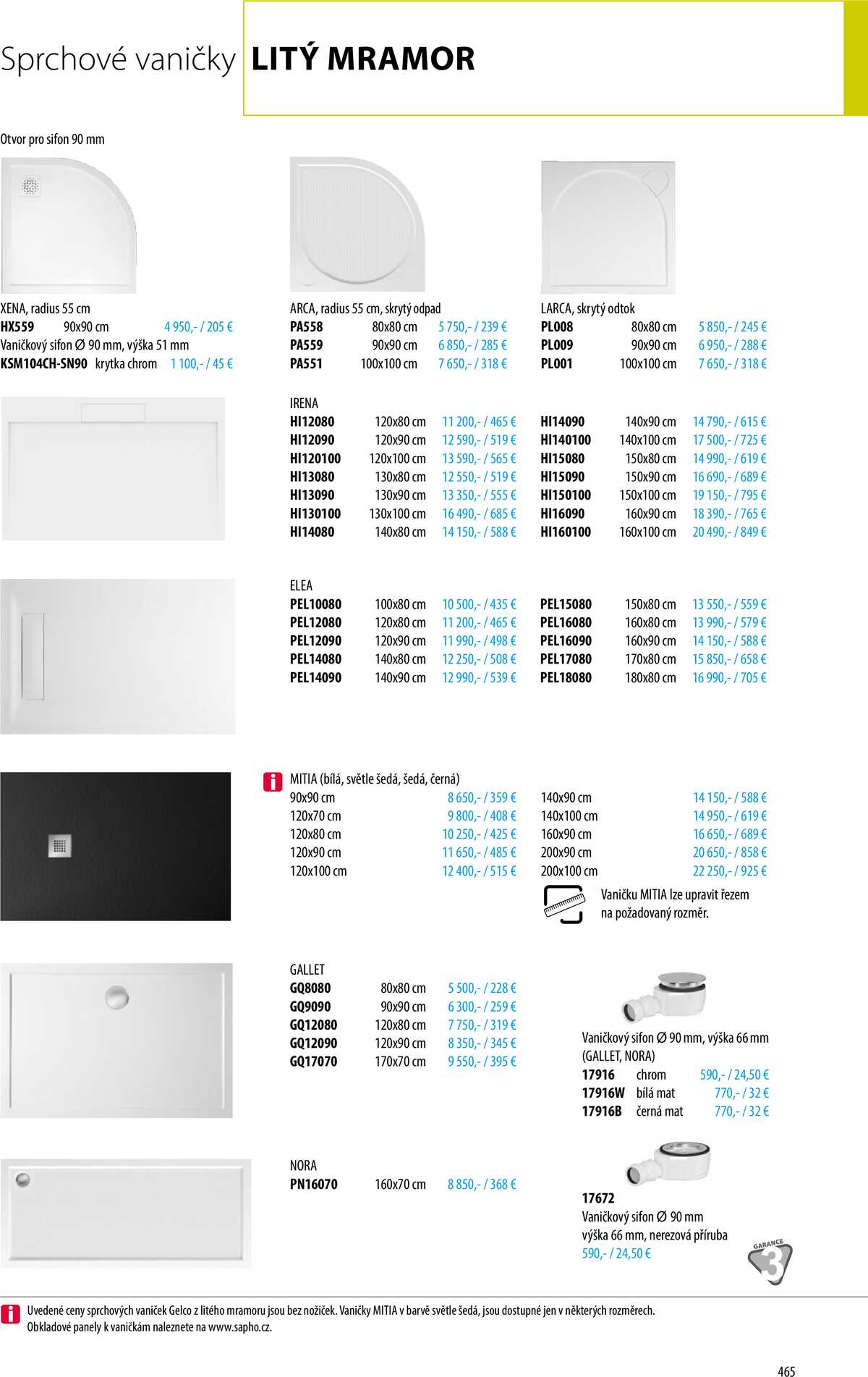 Sapho koupelny Inspirace II. strana 462