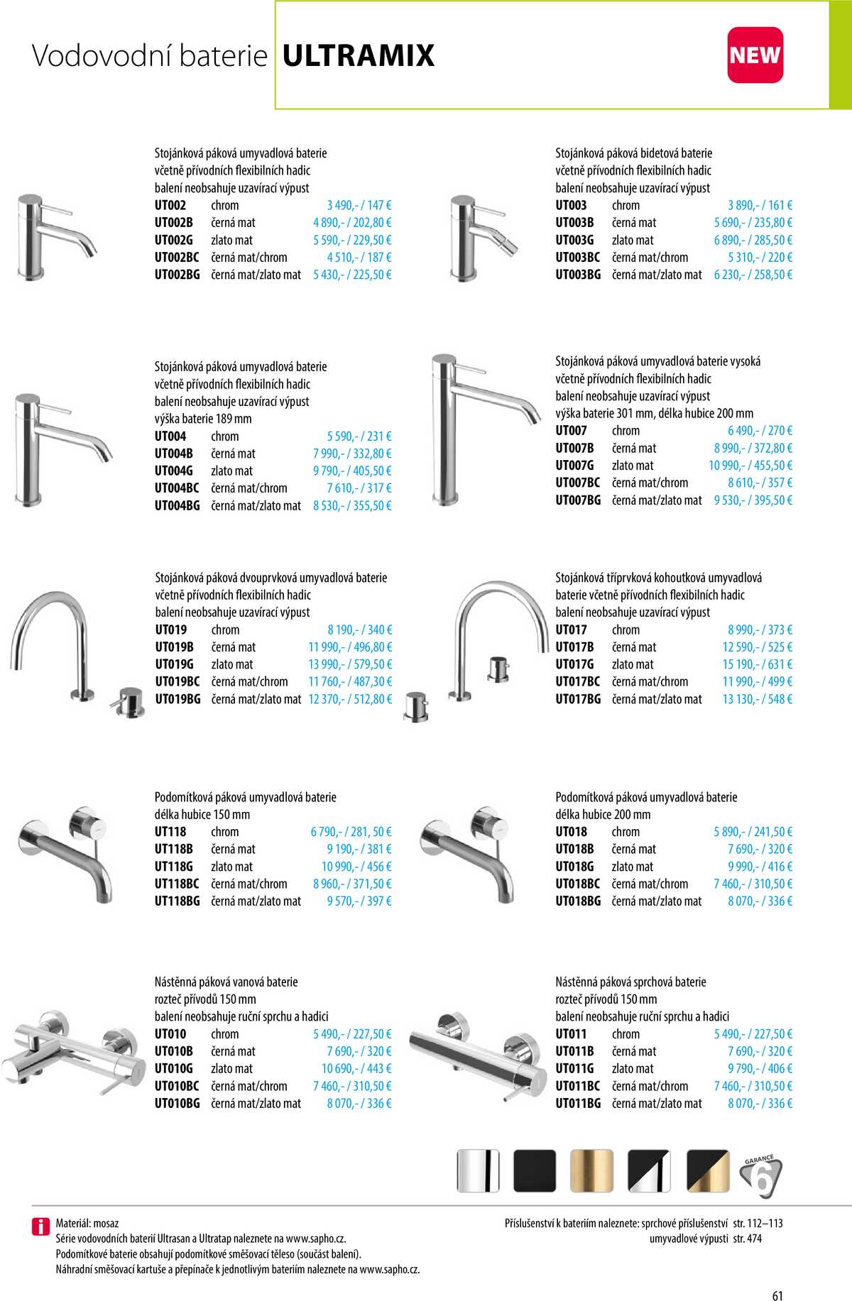 Sapho koupelny Inspirace II. strana 58