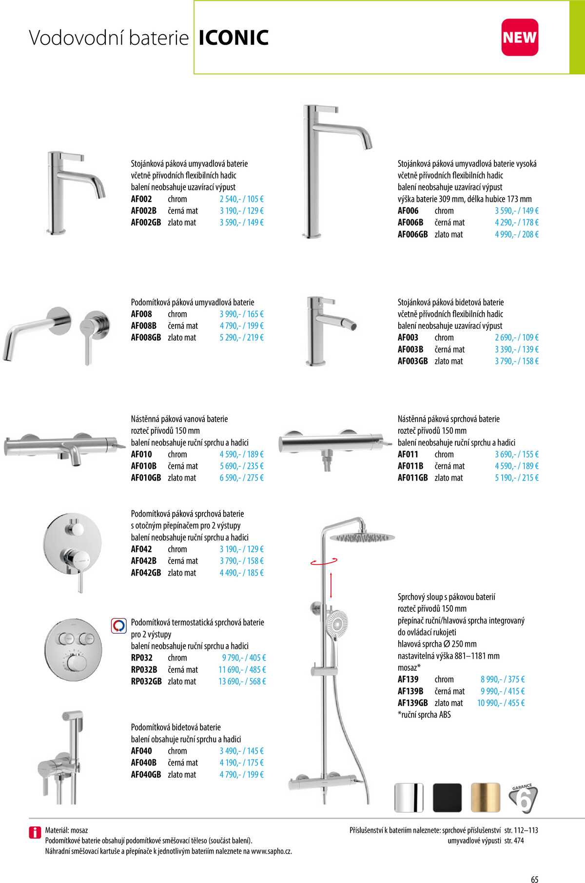 Sapho koupelny Inspirace II. strana 62