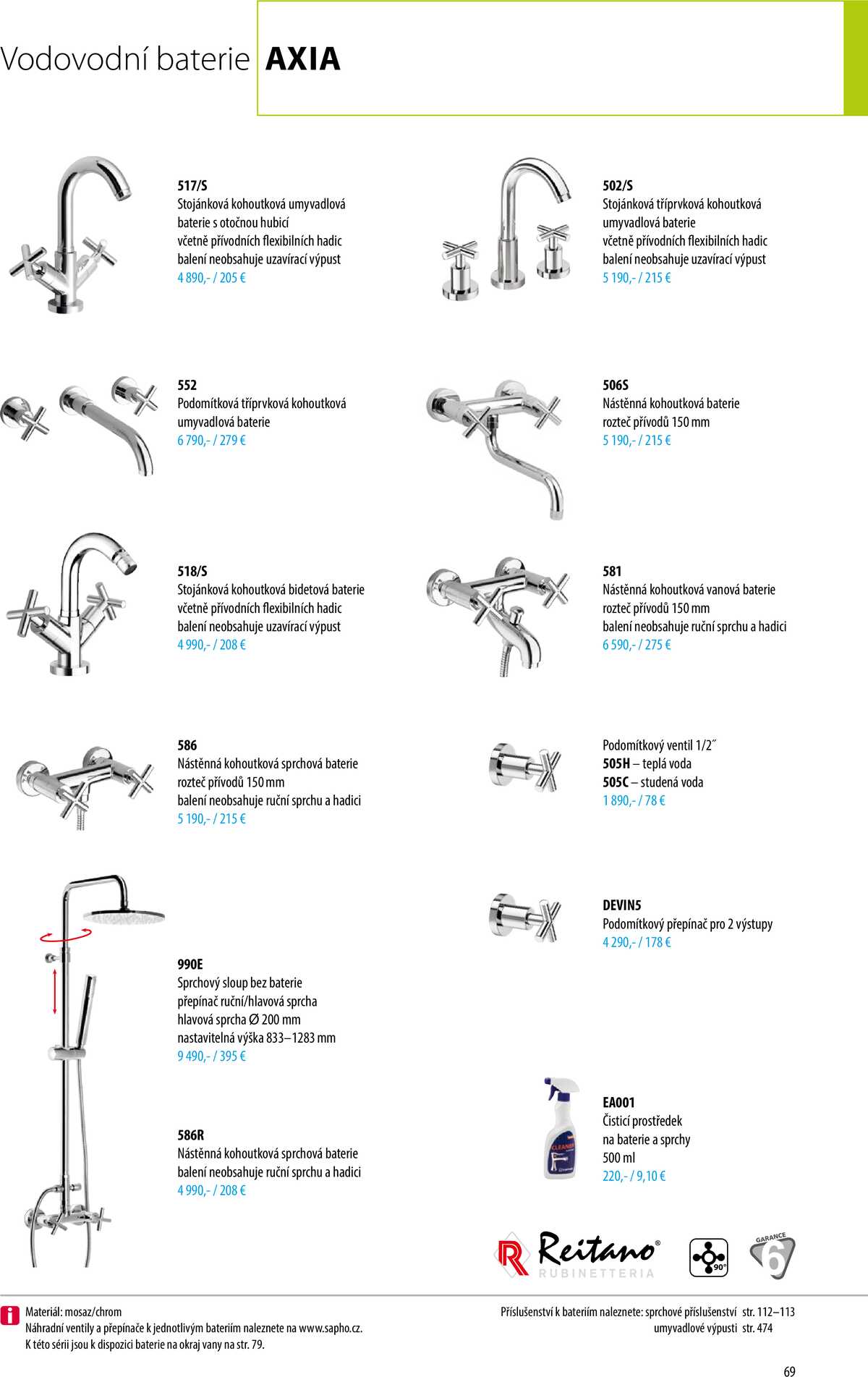 Sapho koupelny Inspirace II. strana 66