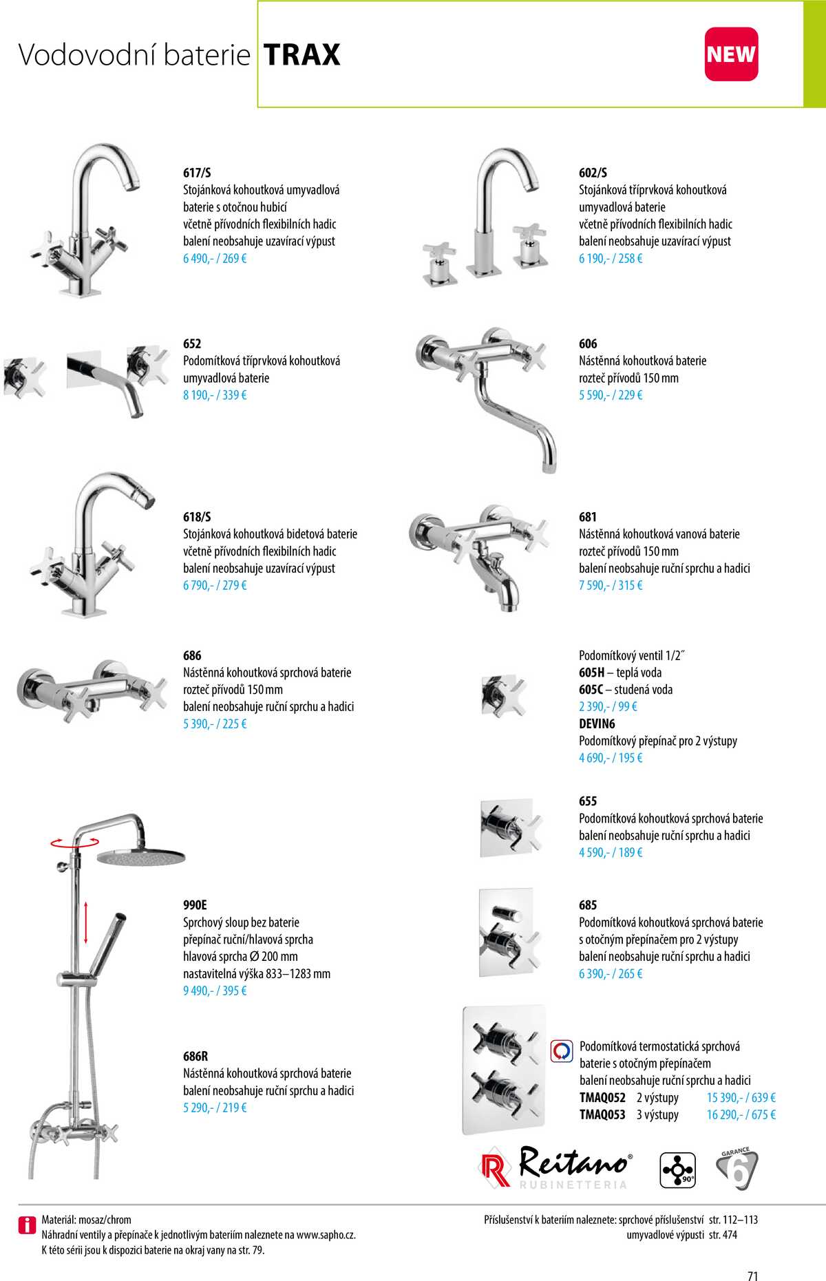 Sapho koupelny Inspirace II. strana 68