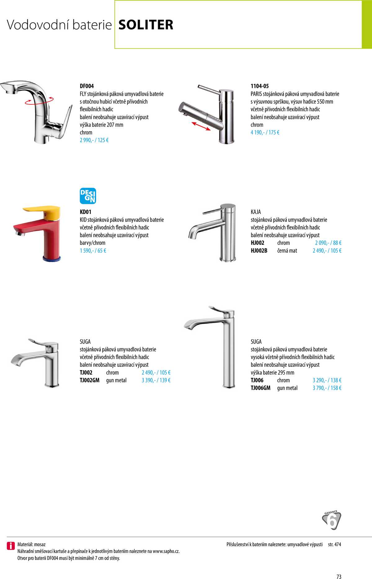 Sapho koupelny Inspirace II. strana 70