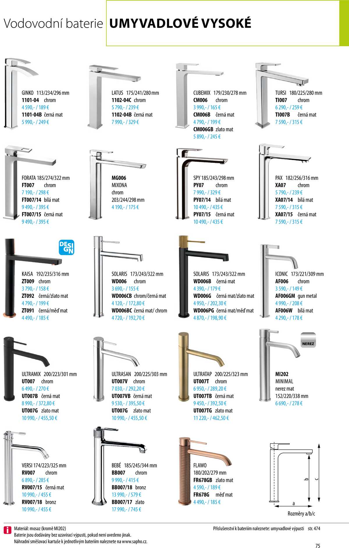 Sapho koupelny Inspirace II. strana 72