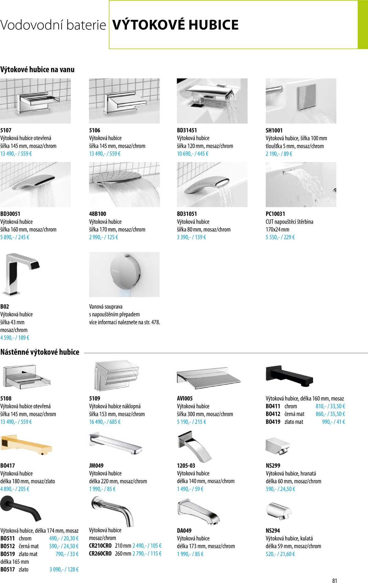 Sapho koupelny Inspirace II. strana 78