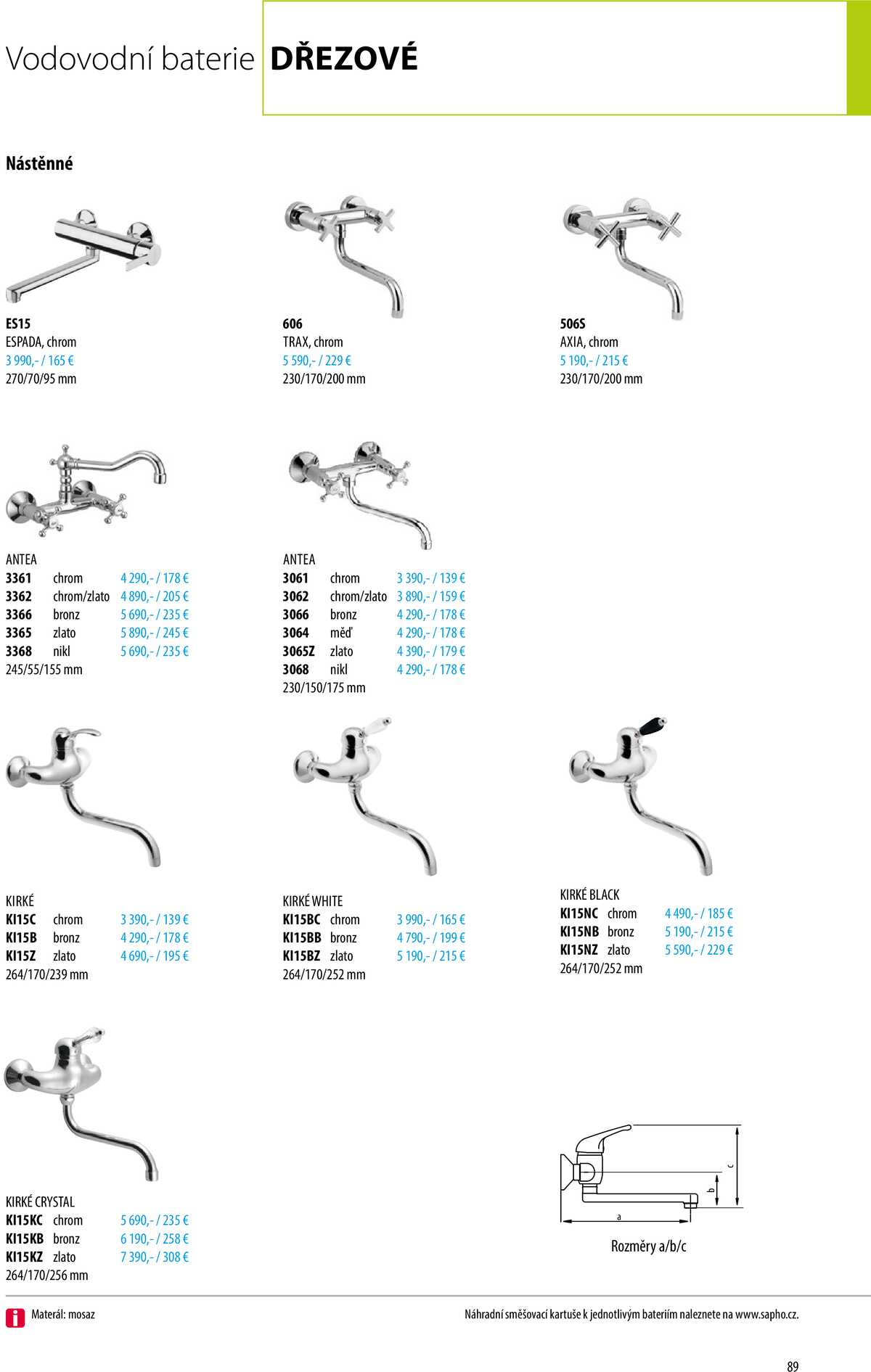 Sapho koupelny Inspirace II. strana 86