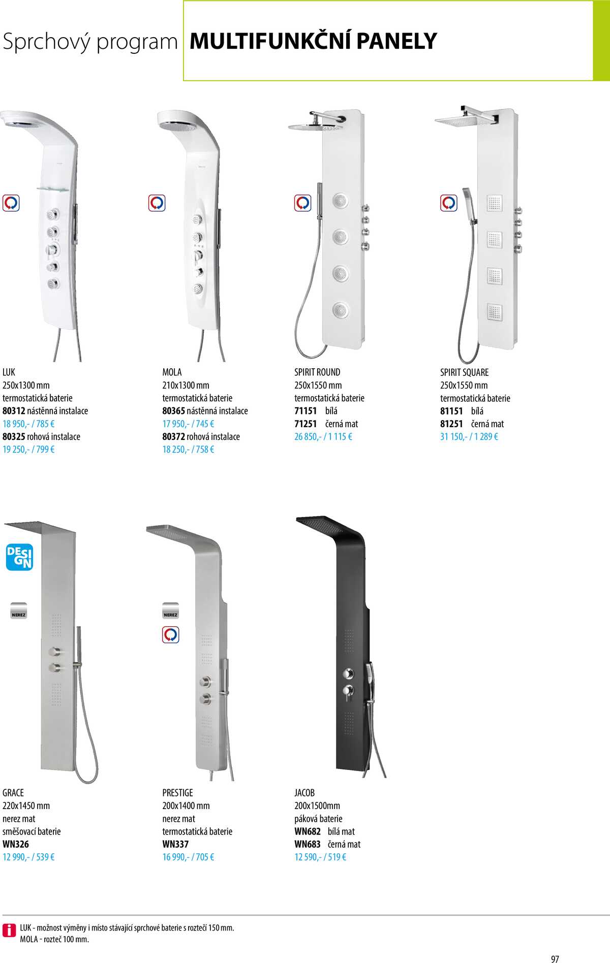 Sapho koupelny Inspirace II. strana 94