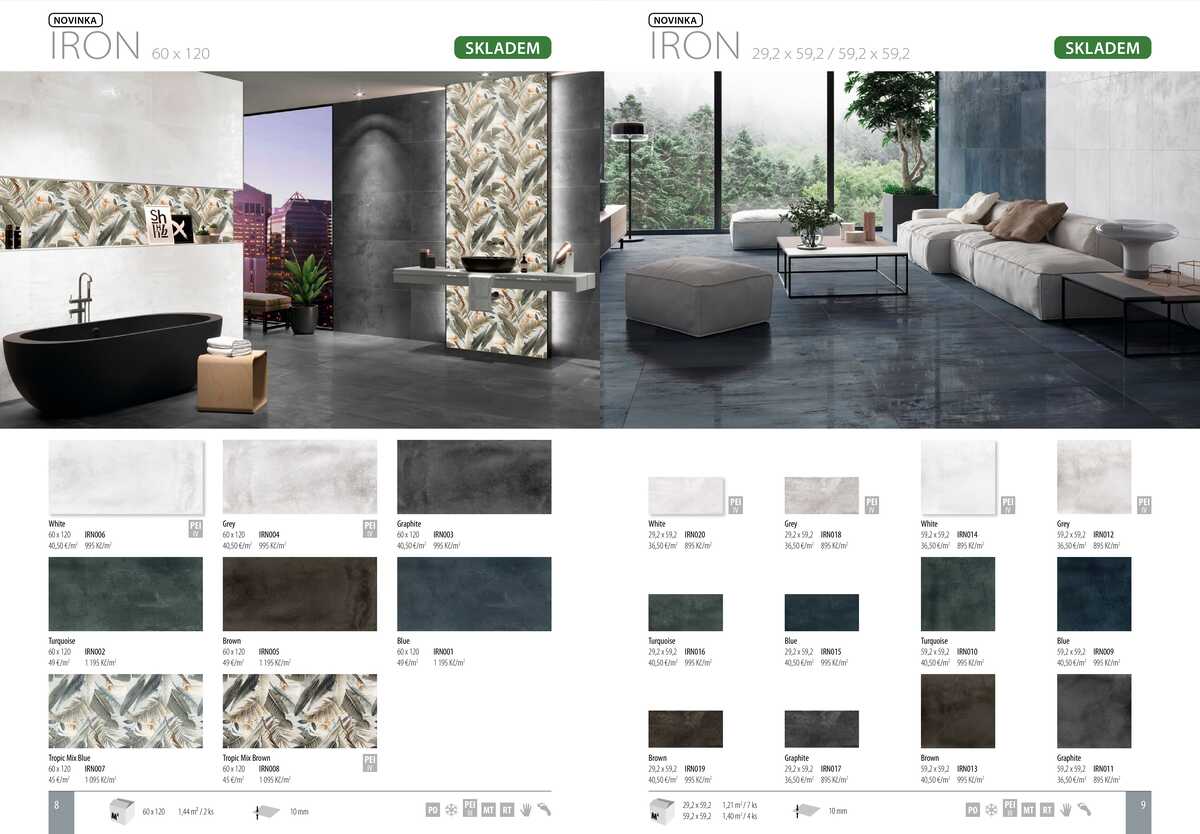 Sapho koupelny Obklady a dlažby strana 5