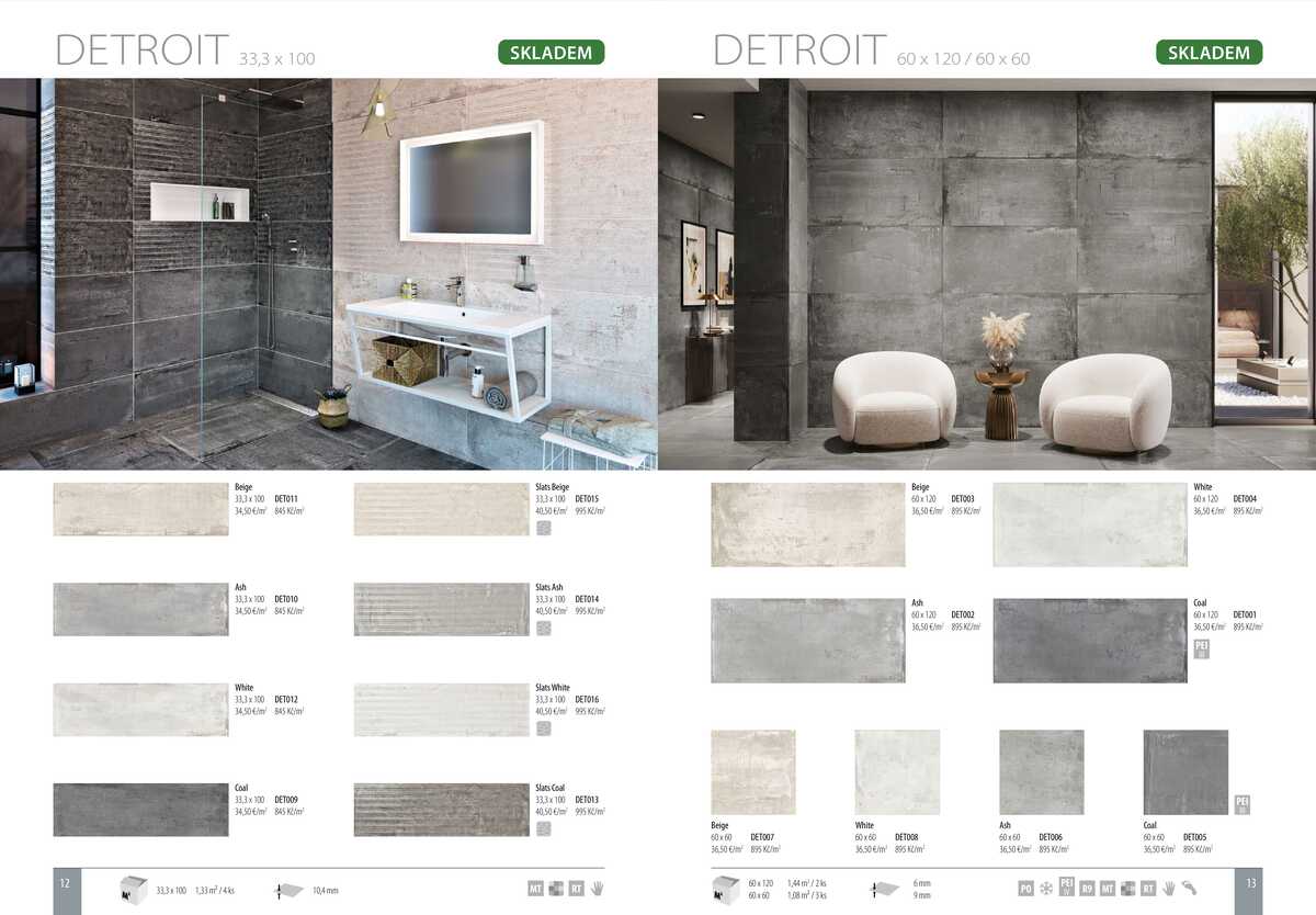 Sapho koupelny Obklady a dlažby strana 7