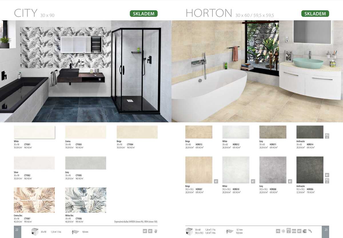 Sapho koupelny Obklady a dlažby strana 12
