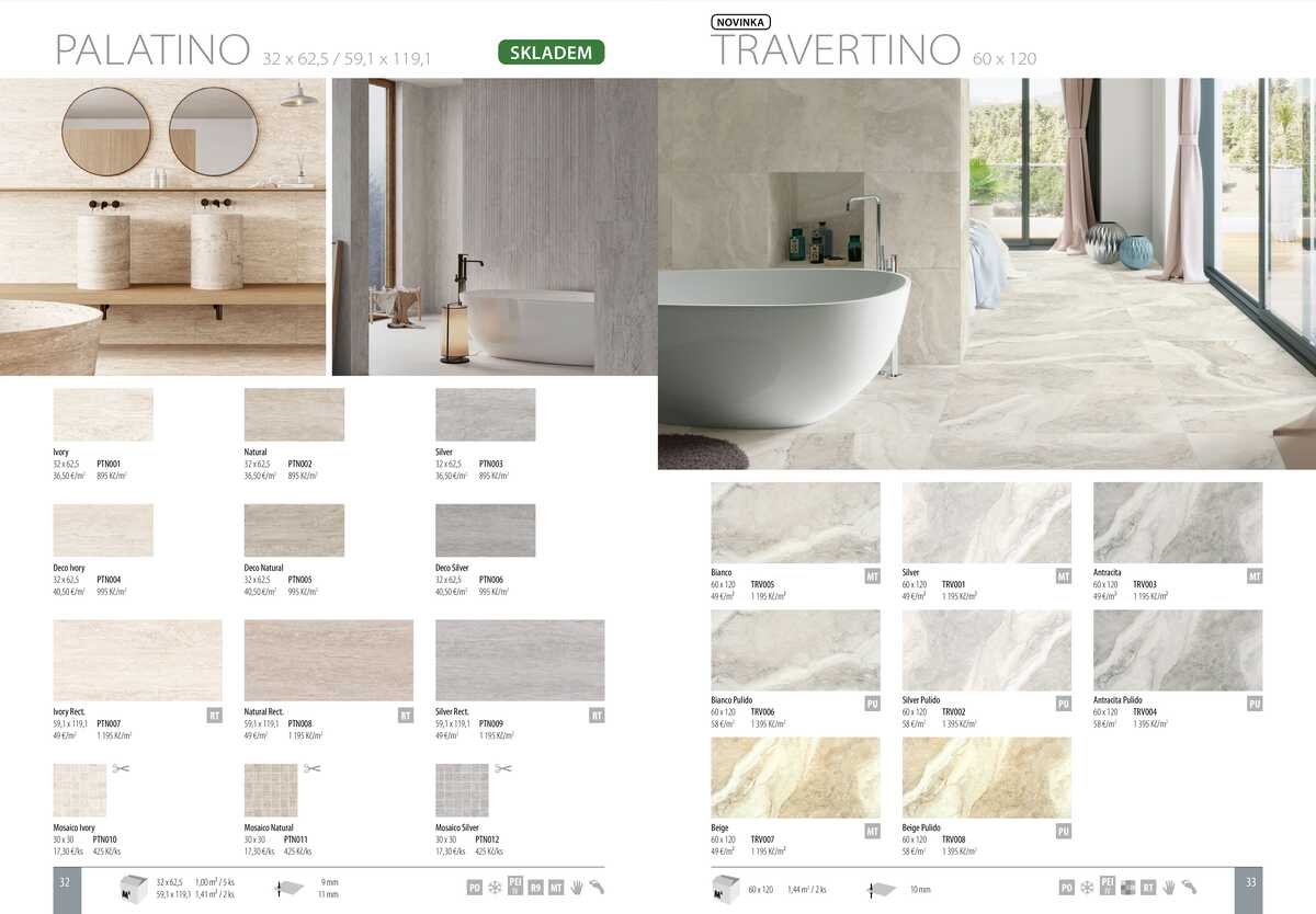 Sapho koupelny Obklady a dlažby strana 17