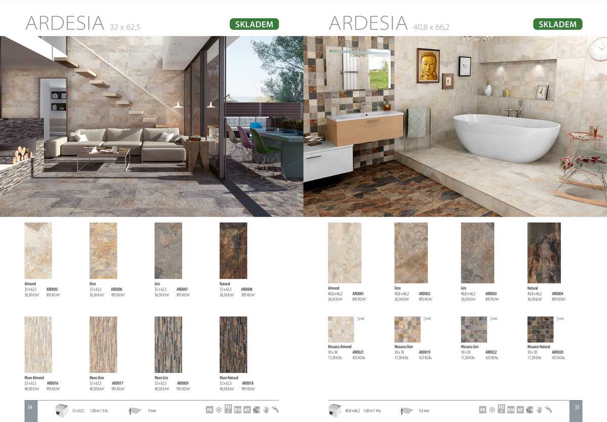 Sapho koupelny Obklady a dlažby strana 18