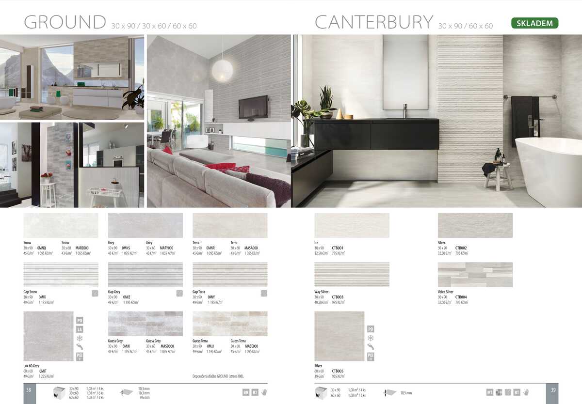 Sapho koupelny Obklady a dlažby strana 20