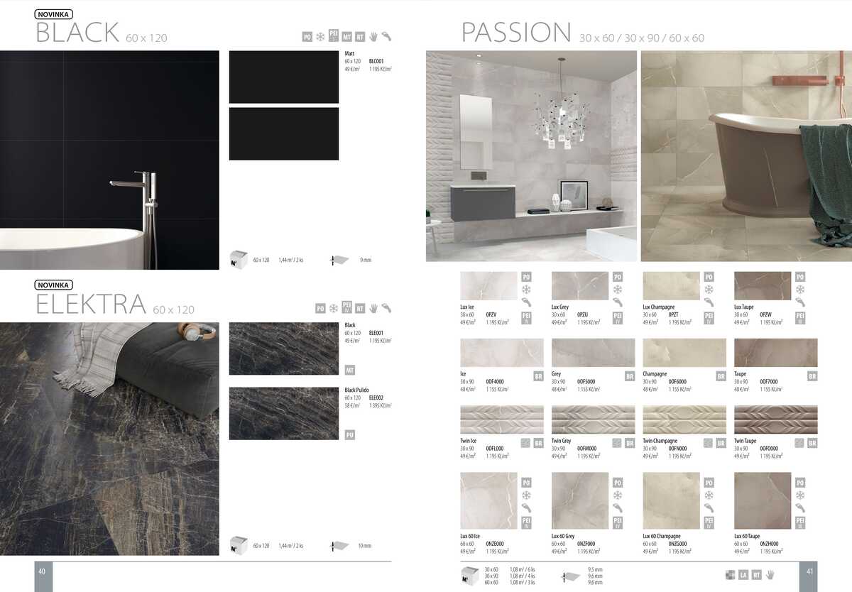 Sapho koupelny Obklady a dlažby strana 21