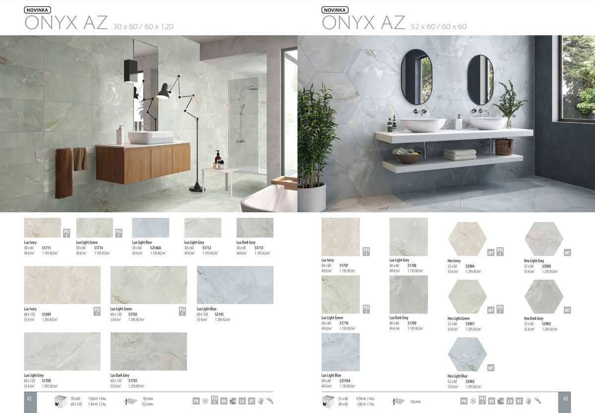 Sapho koupelny Obklady a dlažby strana 22