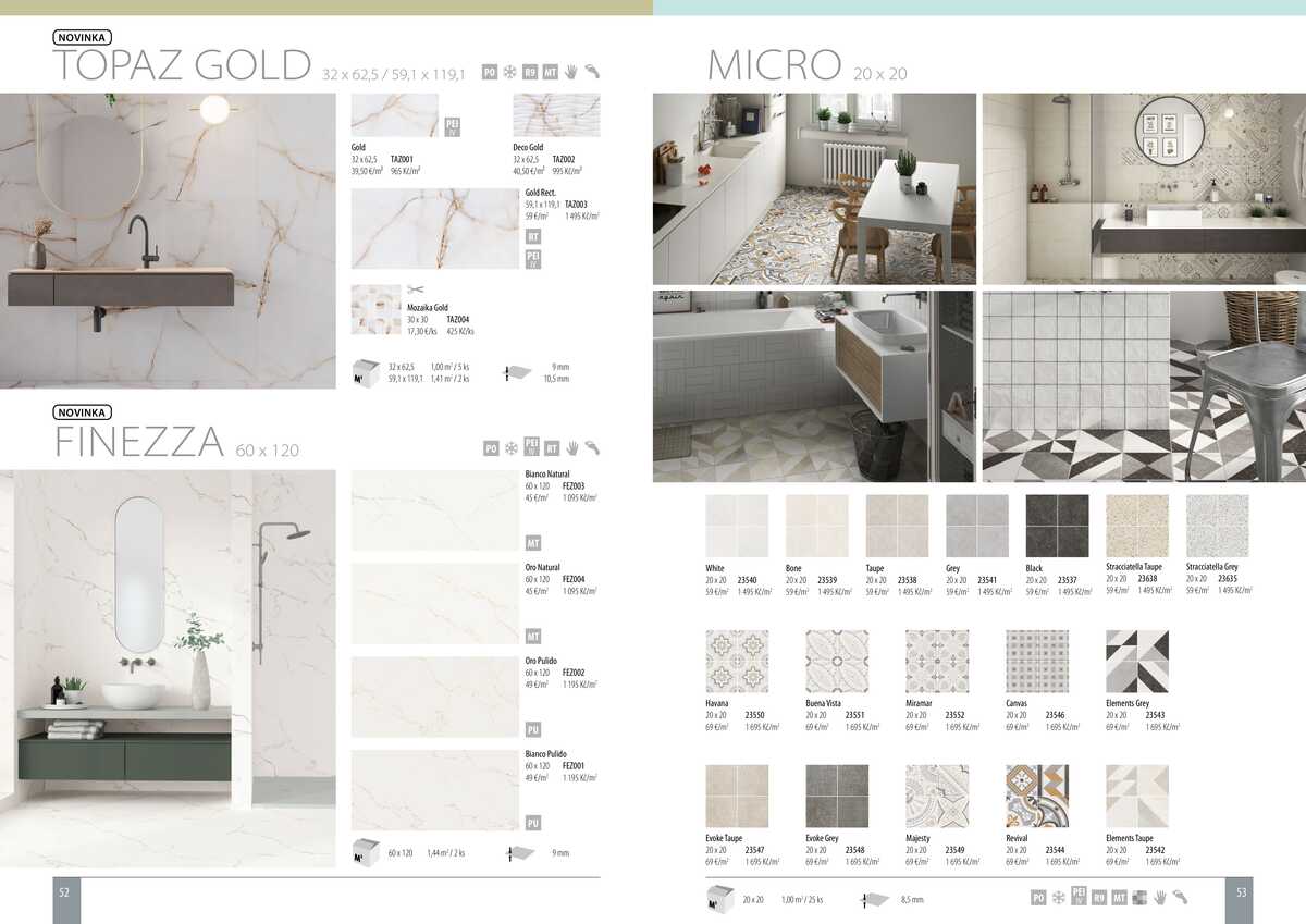 Sapho koupelny Obklady a dlažby strana 27