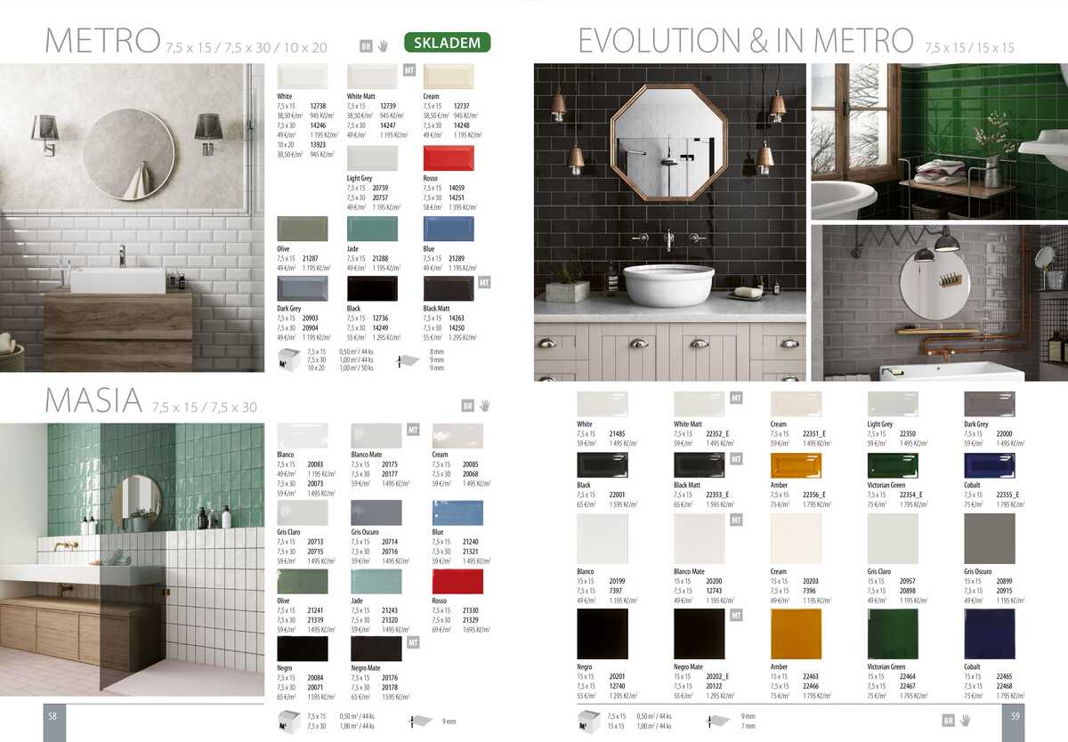Sapho koupelny Obklady a dlažby strana 30