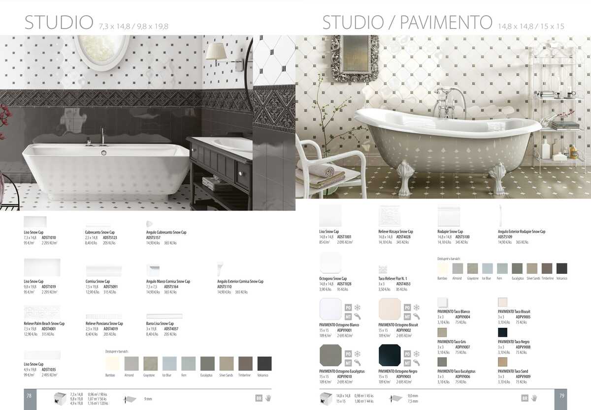 Sapho koupelny Obklady a dlažby strana 40