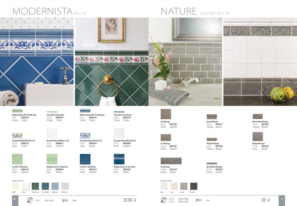 Sapho koupelny Obklady a dlažby strana 41