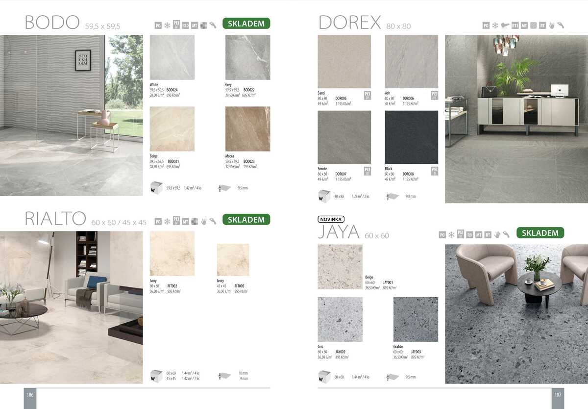 Sapho koupelny Obklady a dlažby strana 54