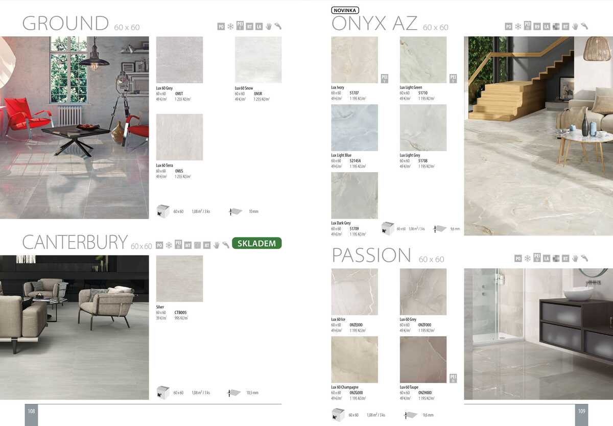 Sapho koupelny Obklady a dlažby strana 55