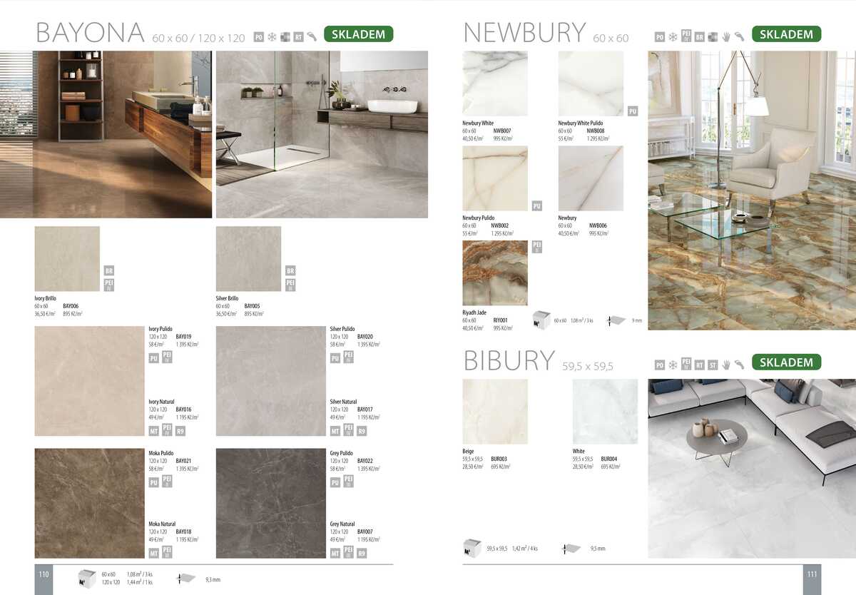 Sapho koupelny Obklady a dlažby strana 56