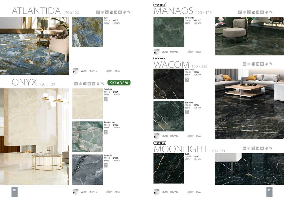 Sapho koupelny Obklady a dlažby strana 57