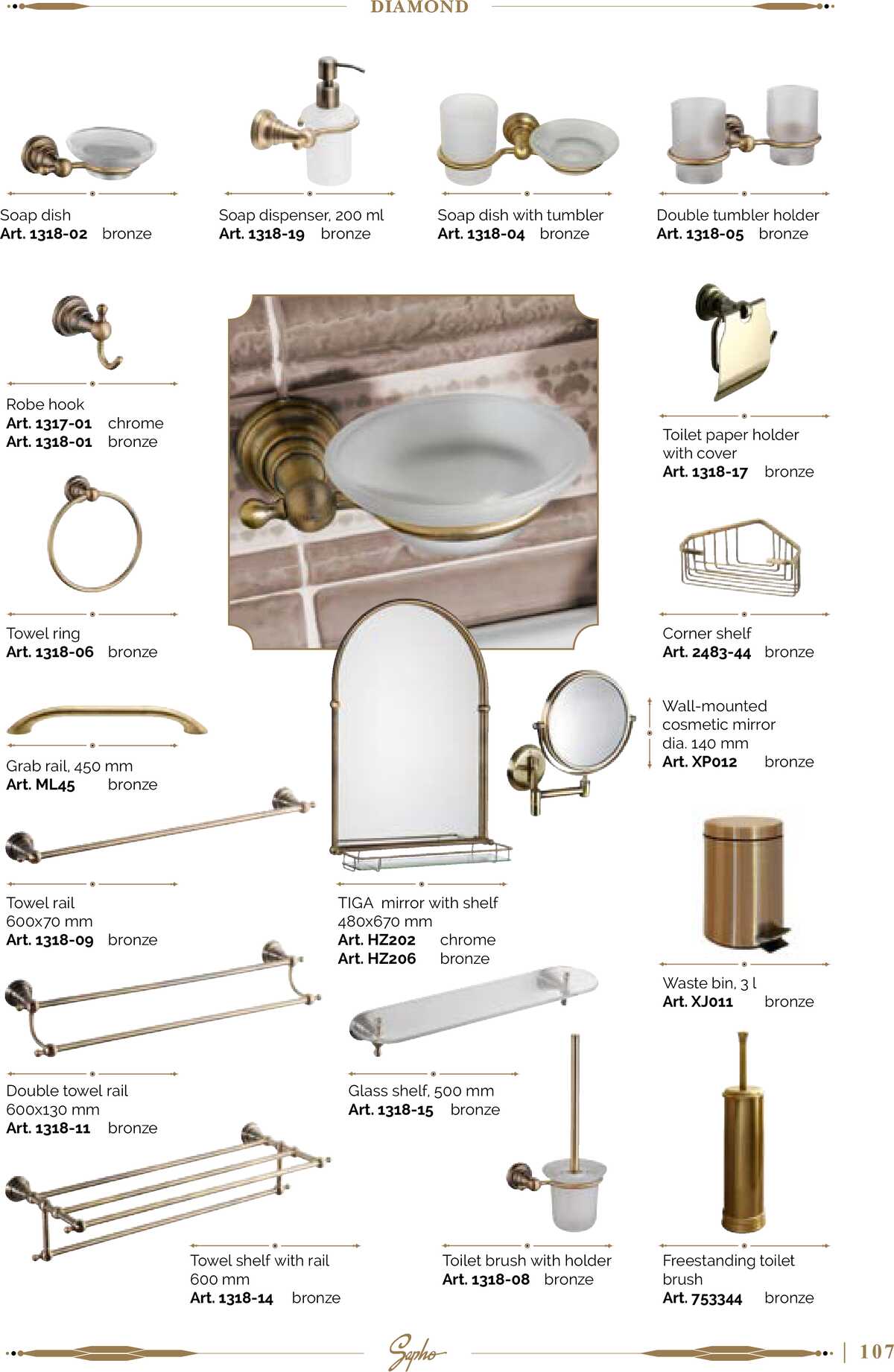 Sapho koupelny Retro koupelny strana 107