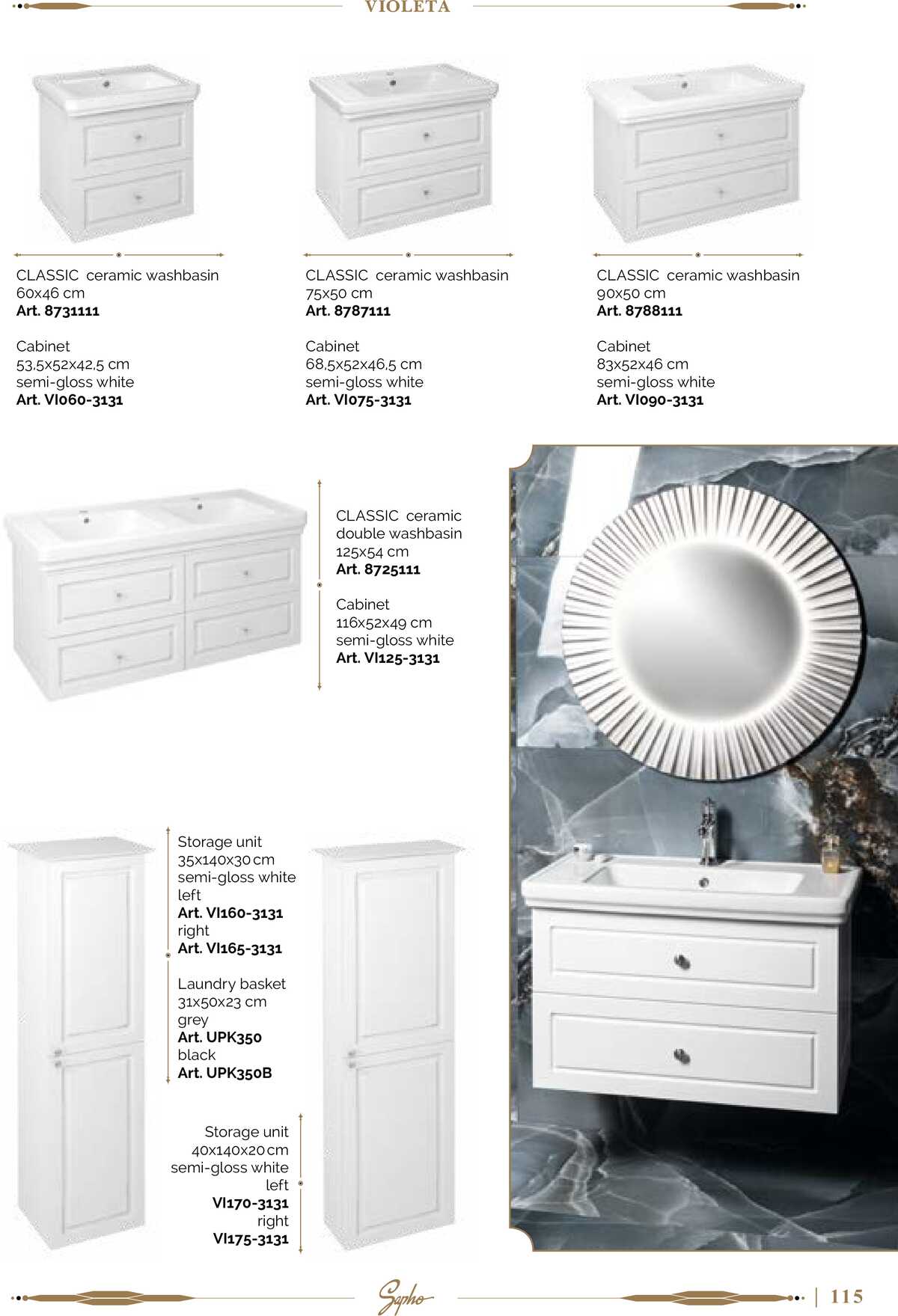 Sapho koupelny Retro koupelny strana 115