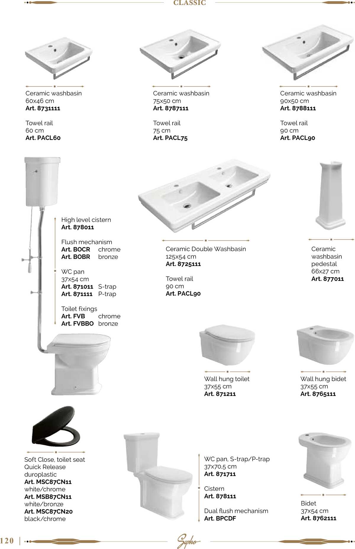 Sapho koupelny Retro koupelny strana 120